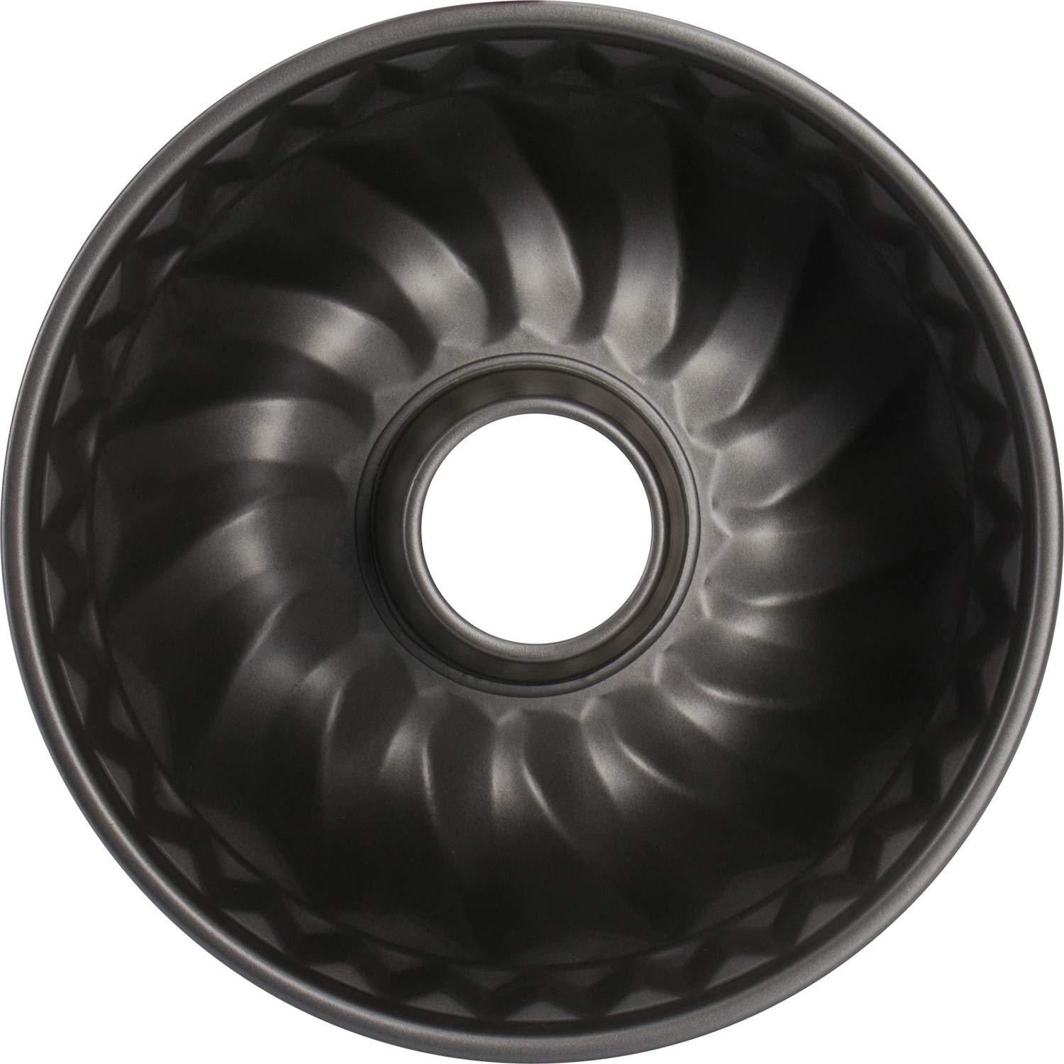 Westmark 8.5'' Nonstick Fluted Tube Cake Pan, Gray