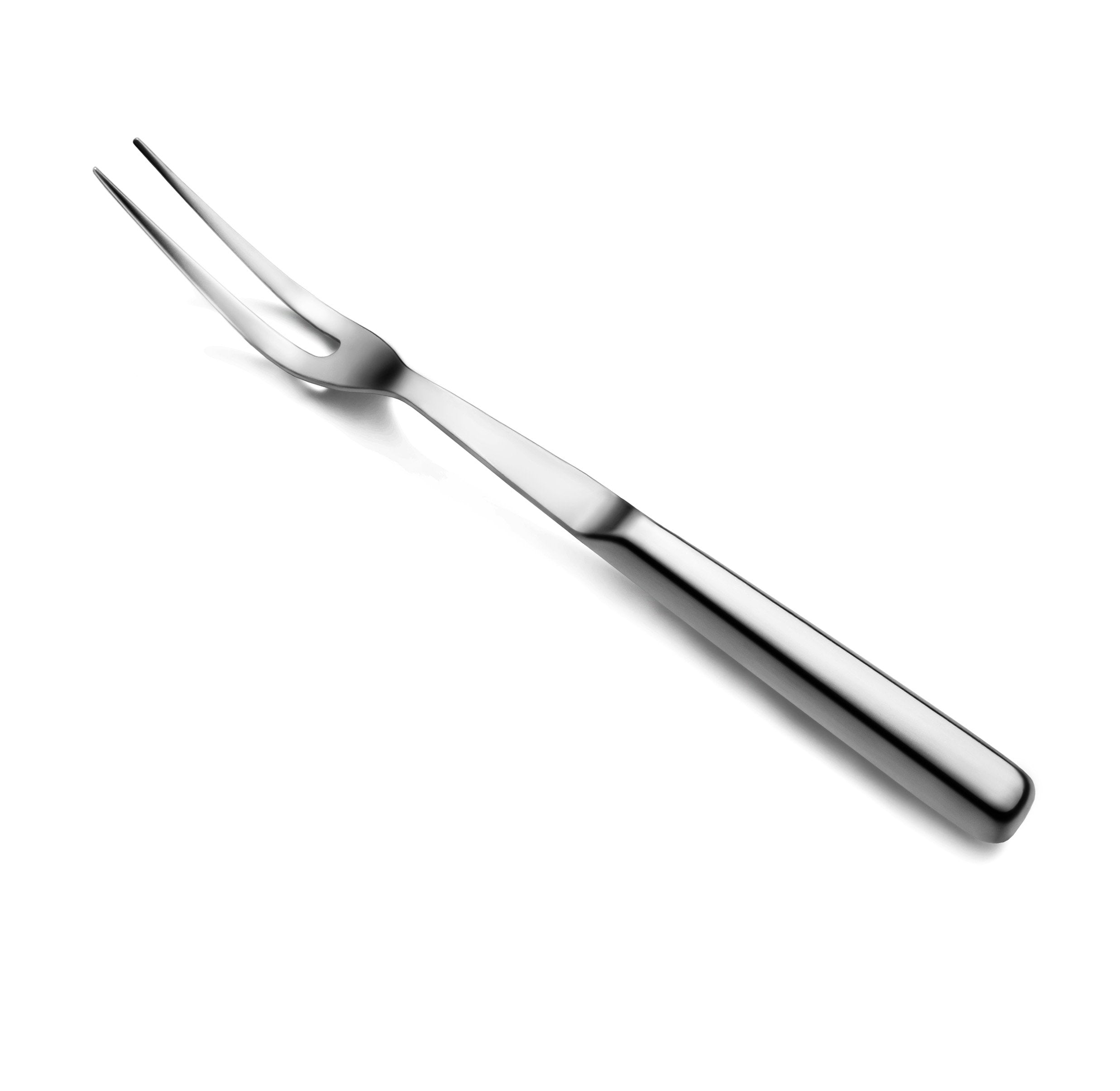 New Star Foodservice 52046 Hollow Handle 2 Tine Pot Fork, 11.5'', Silver