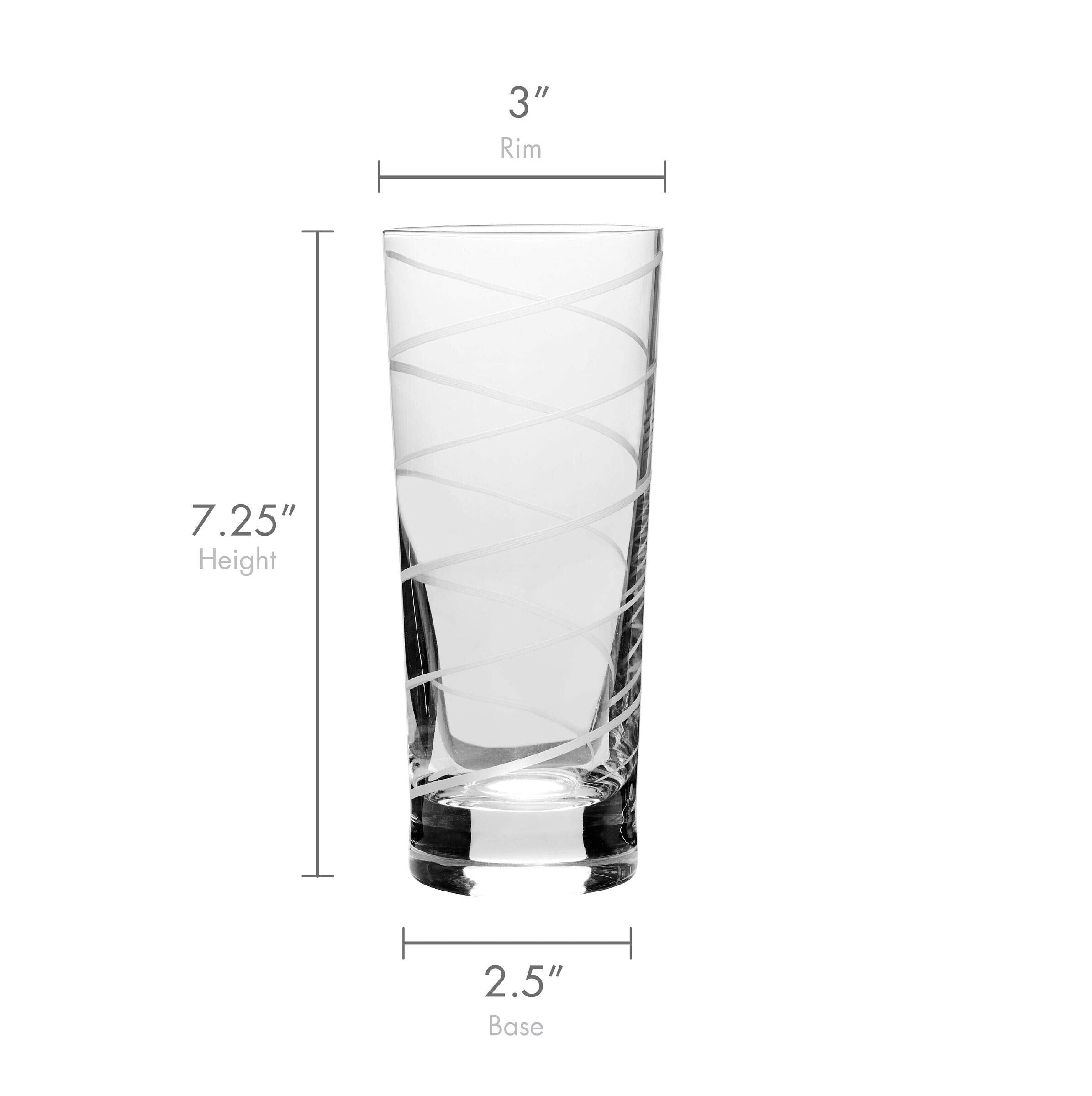 Mikasa Cheers Highball Glass, 19.75-Ounce, Set Of 4
