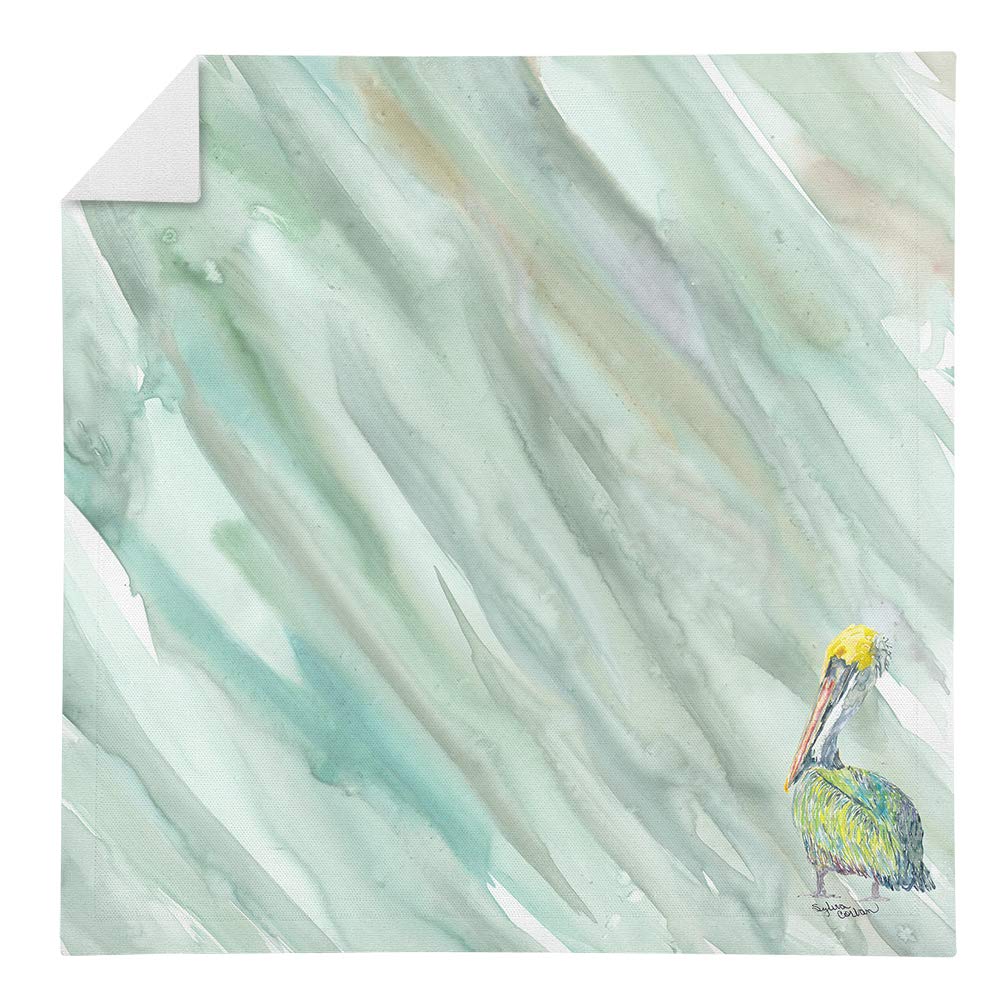 Pelican on Sage Green Napkin SC2064NAP