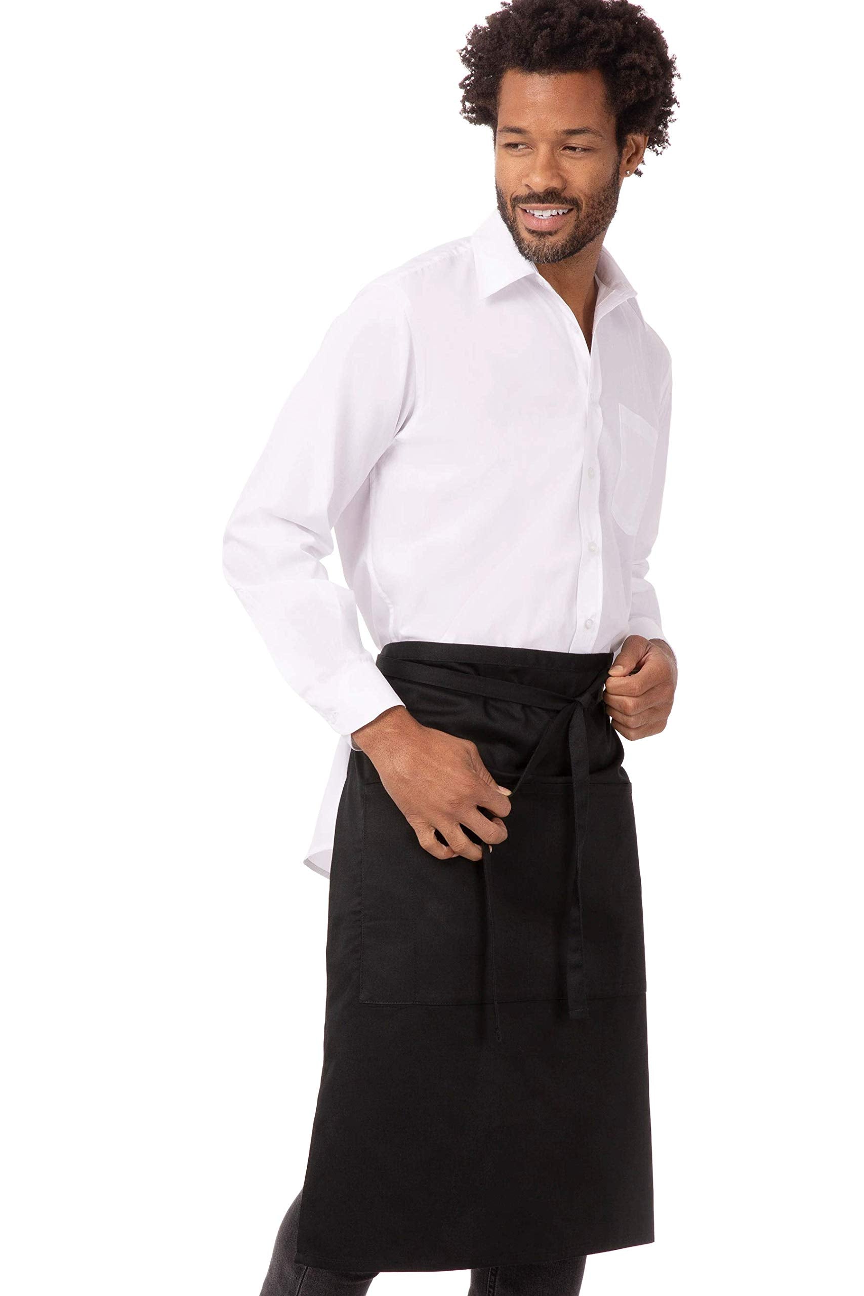Chef Works Reversible Three Pocket Apron (Revf24)