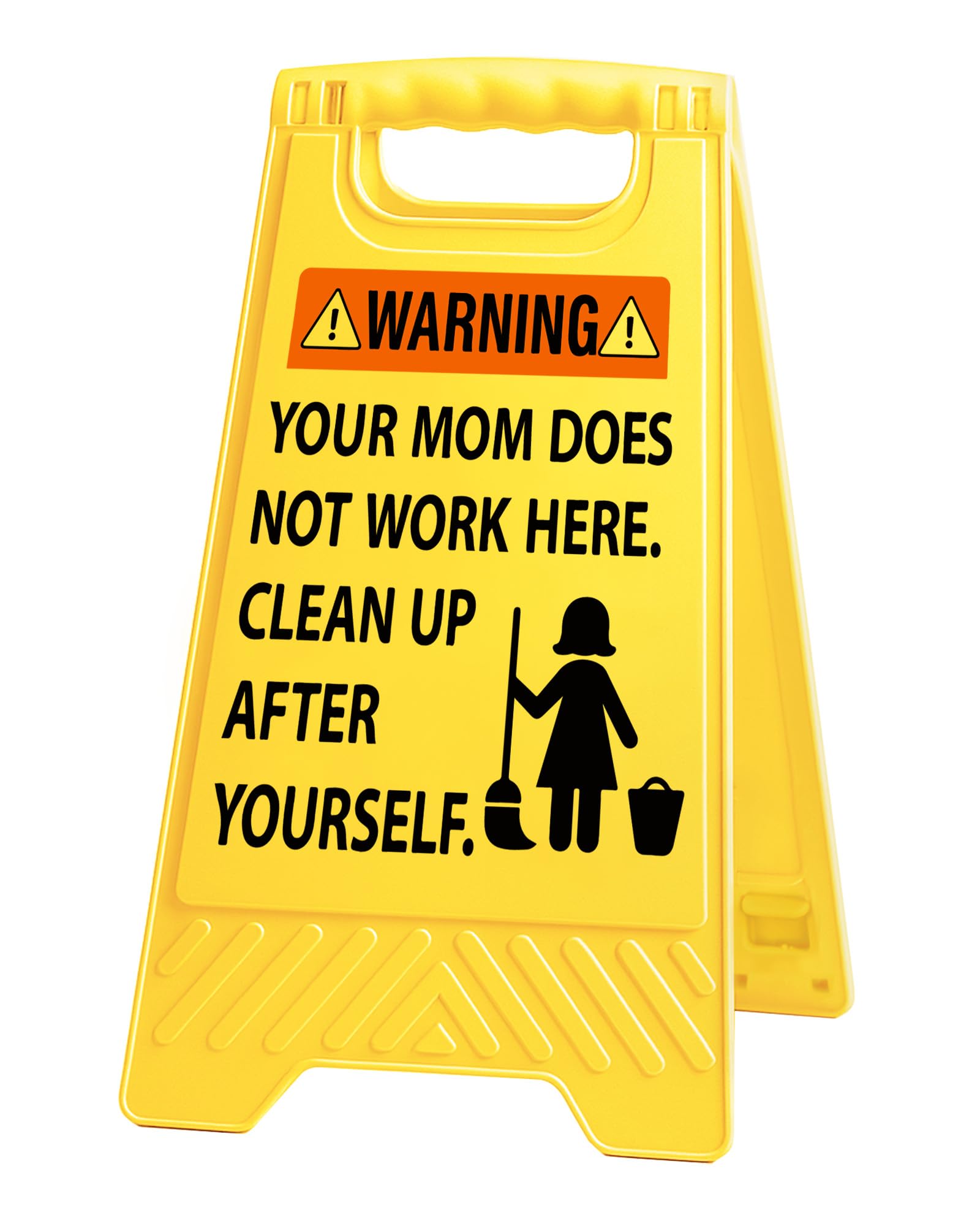 Funny Office Decor Desk Sign Gifts for Friends Coworkers Boss Sarcastic Desk Sign Cubicle Decor Warning Your Mom Does Not Work H