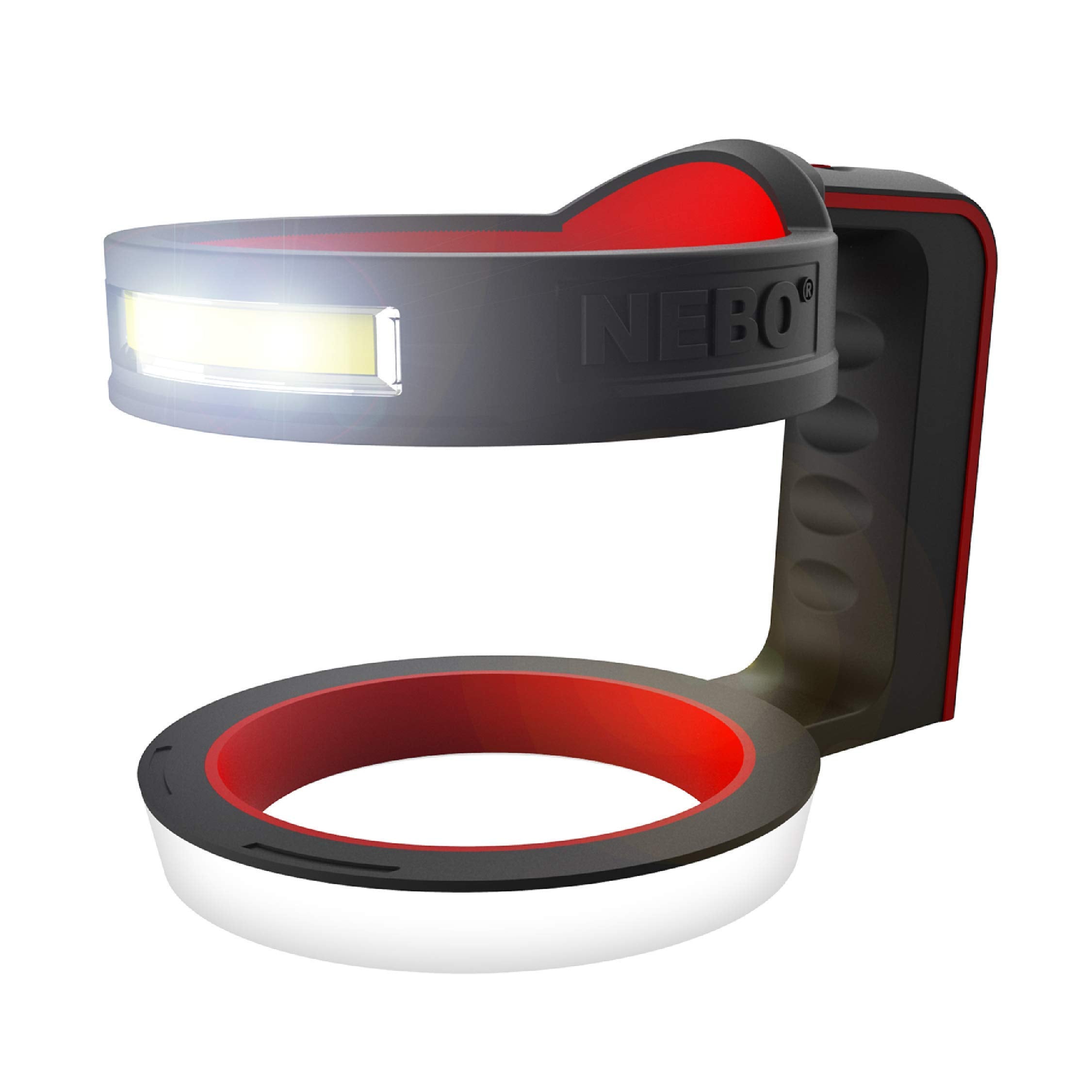 Nebo Stainless Steel 6668 Glow - Light + Handle For Your 30Oz Tumbler - Yeti Rambler, Ozark Trail And More,Black, 1 Count (Pack