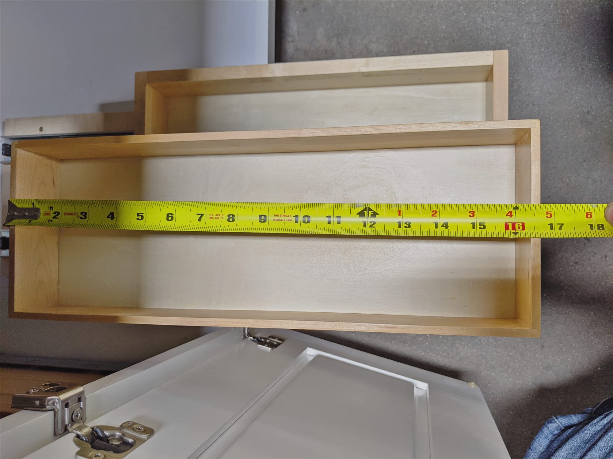 2 Tier Pull Out Organizer Shelf Sliding Drawer Storage For Kitchen Bathroom Storage Cabinet Under Sink Slide Out Shelf Organizin