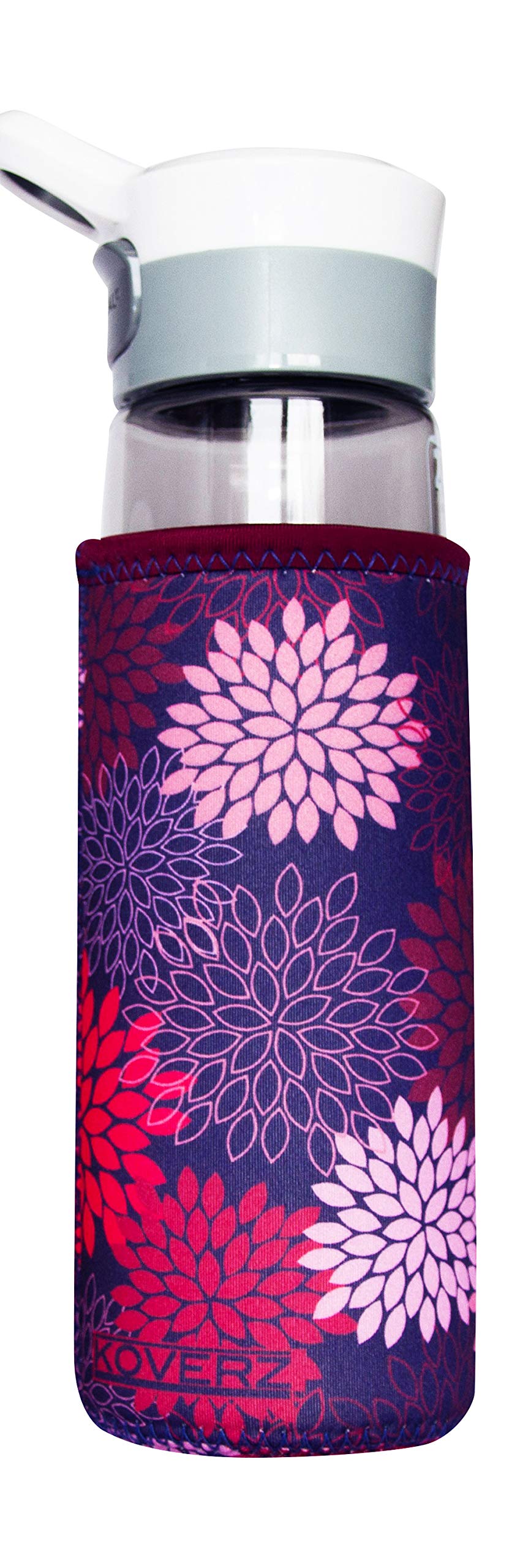 Koverz Neoprene 24-30 Oz Water Bottle Insulator Cooler Coolie - Midnight Mums