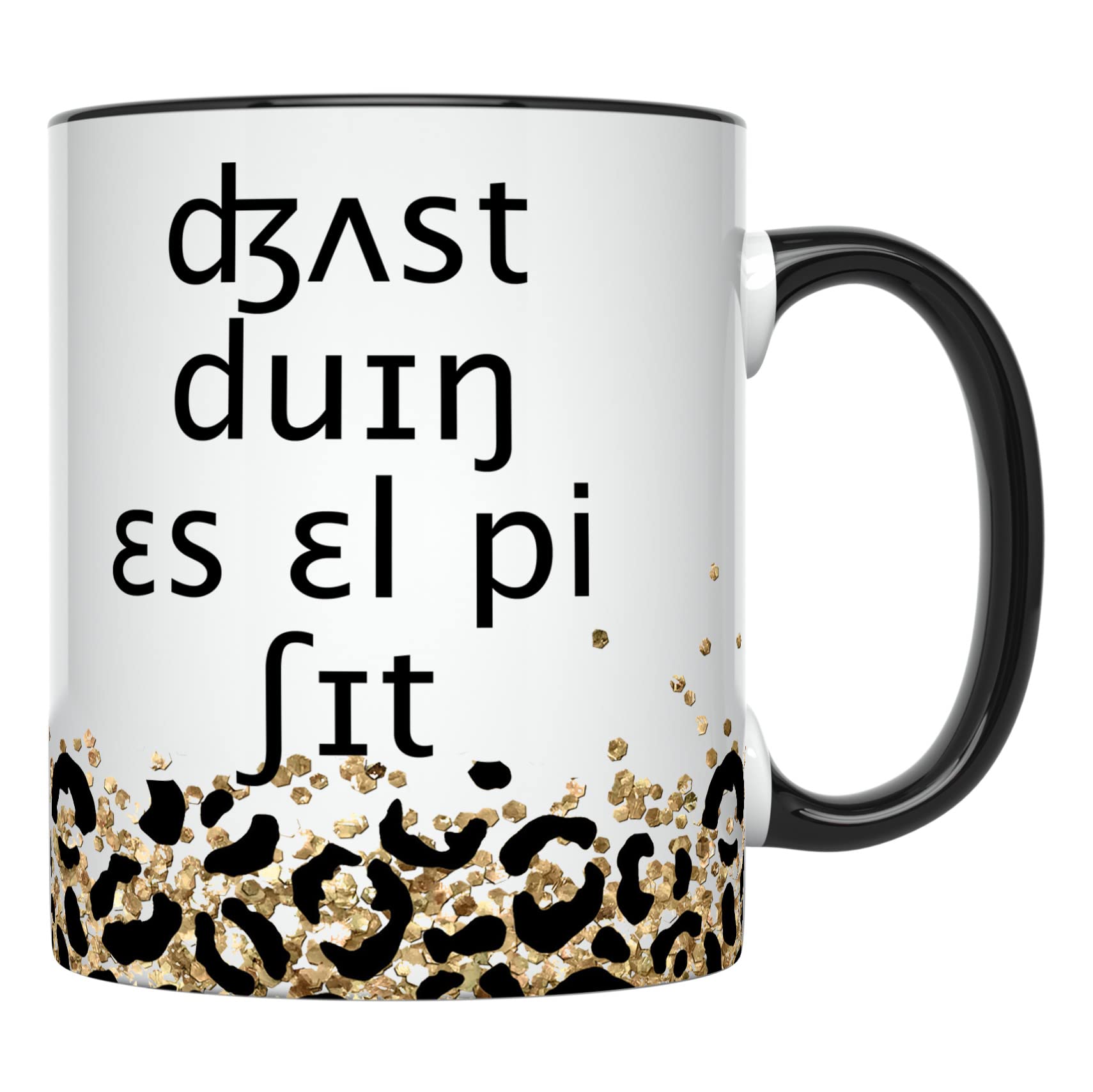 YouNique Designs Speech Pathologist Mug, 11 Ounces, Slp Cup for Speech Language Pathologist Mug, Speech Therapist Coffee Mug (Bl