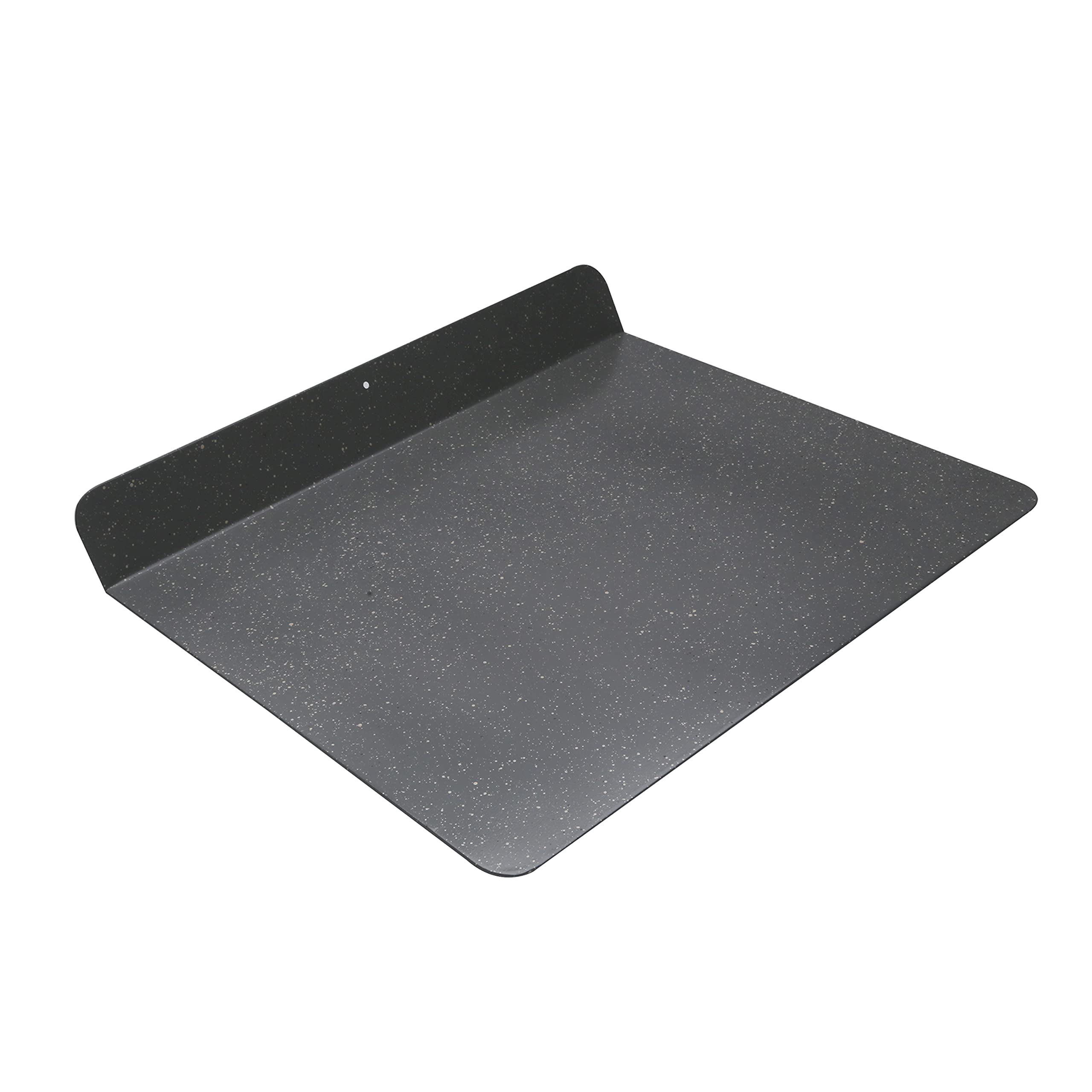Casaware Toaster Oven 12 X 10-Inch Baking Sheet With A 1.5-Inch Handle (Silver Granite)