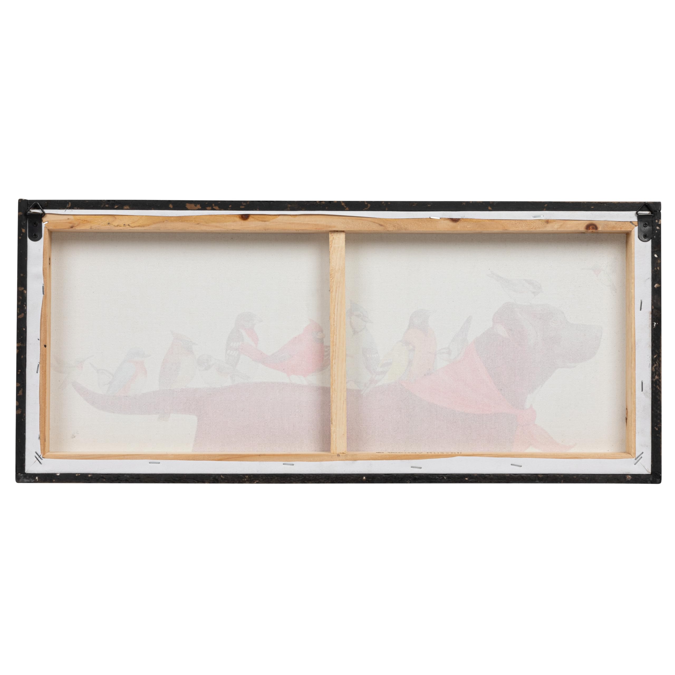 Birds & Dog Framed Wall D?cor