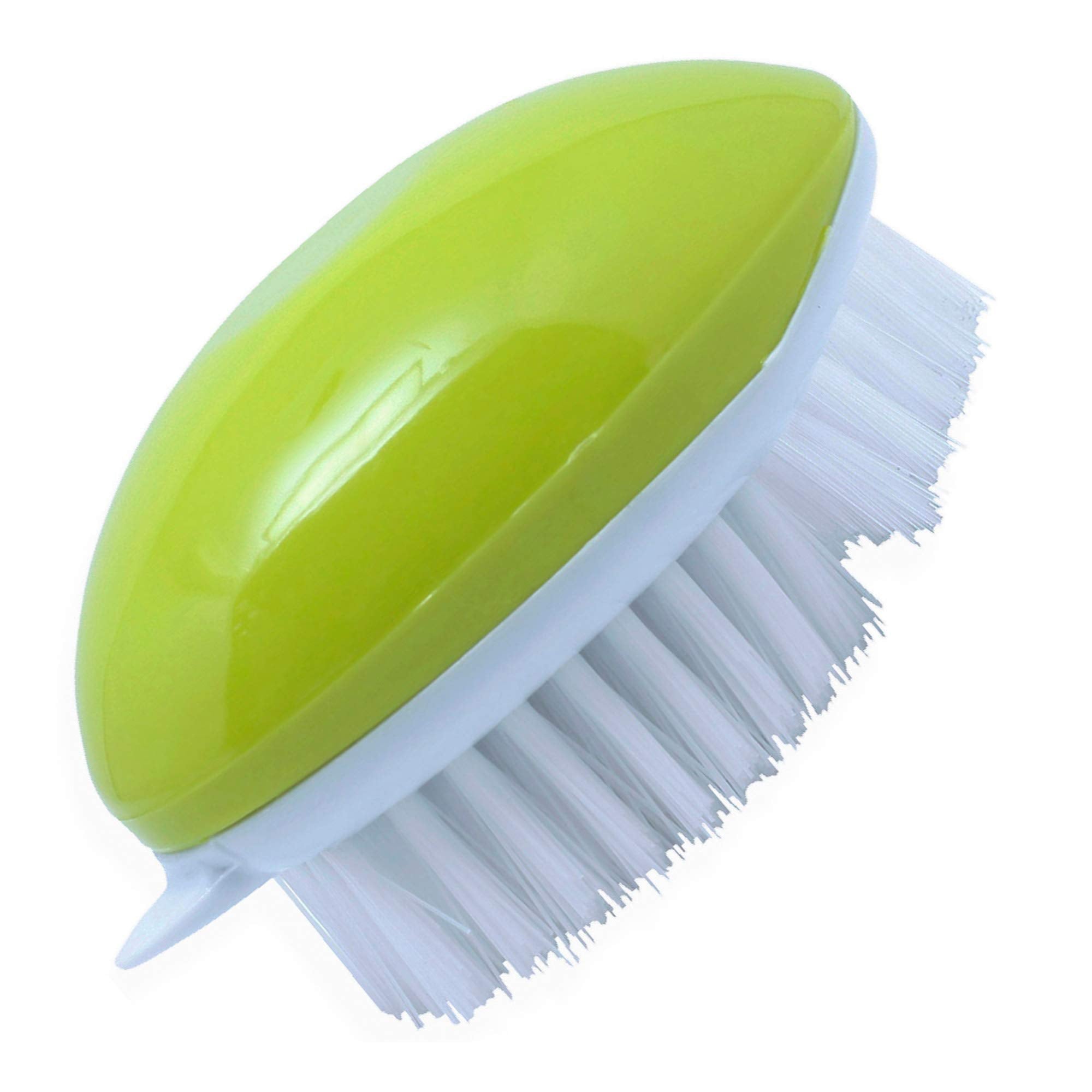 Exultimate Vegetable Brush, Green, 4.25 In X 2.5 In, Plastic