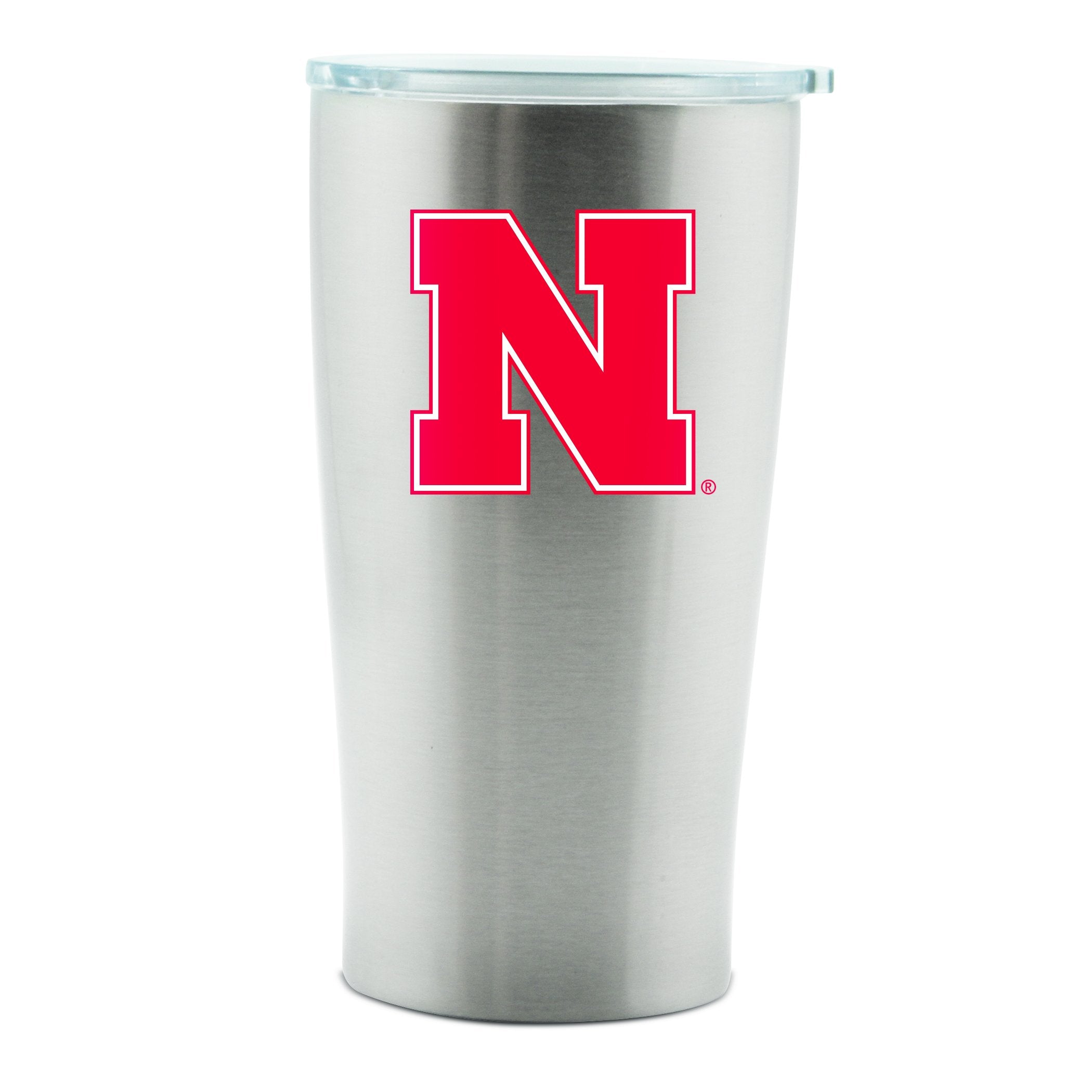 Ncaa Nebraska Cornhuskers 14Oz Double Wall Stainless Steel Thermo Cup With Lid