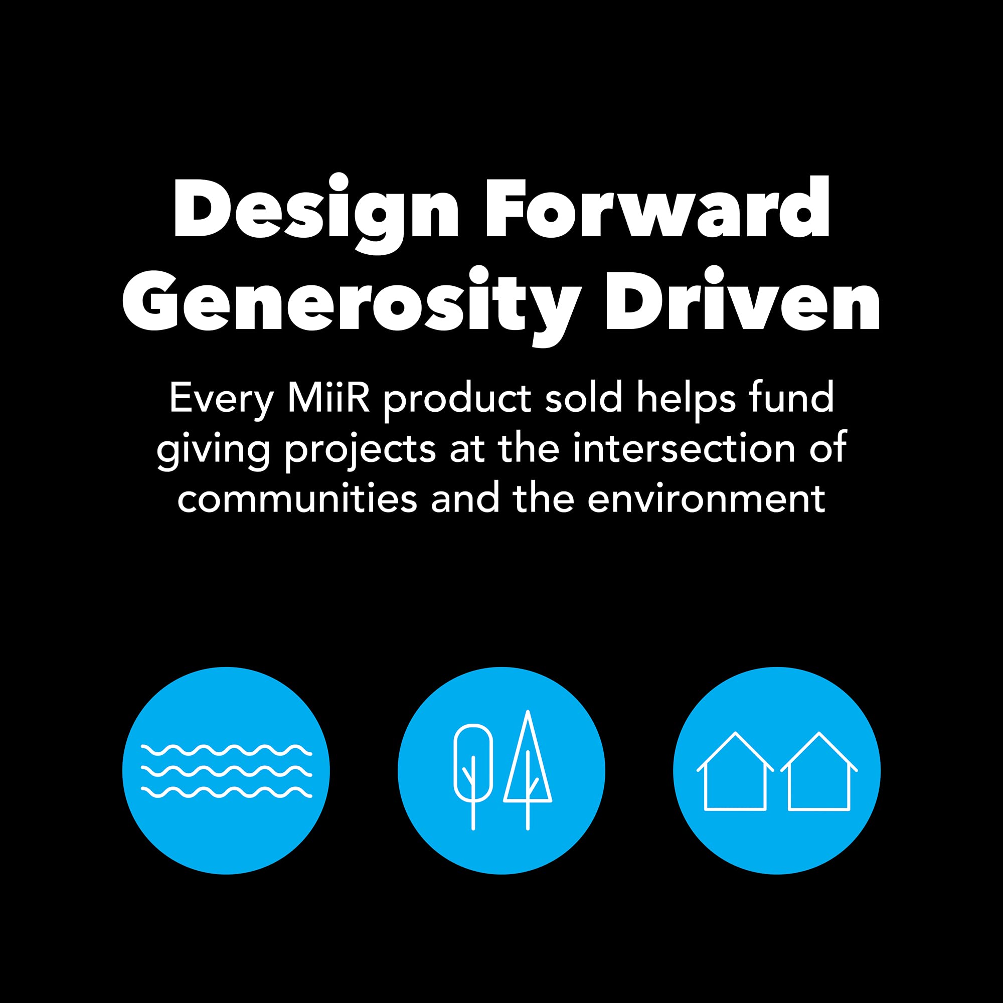 Miir, Wide Mouth Water Bottle, Vacuum Insulated, Leakproof, Stainless Steel Construction, White, 32 Oz