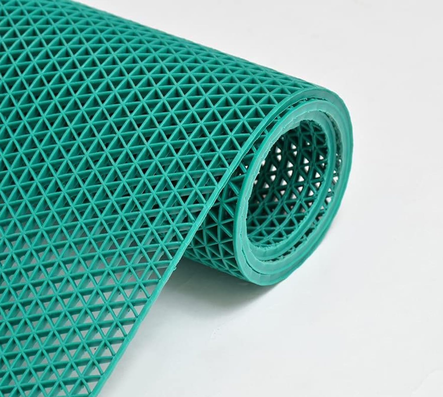 Yellow Weaves Anti Skid Multipurpose Pvc Rubber Rectangular Mat For Floor, Bathroom, Swimming Pool, Kitchen, Indoors, Outdoors |