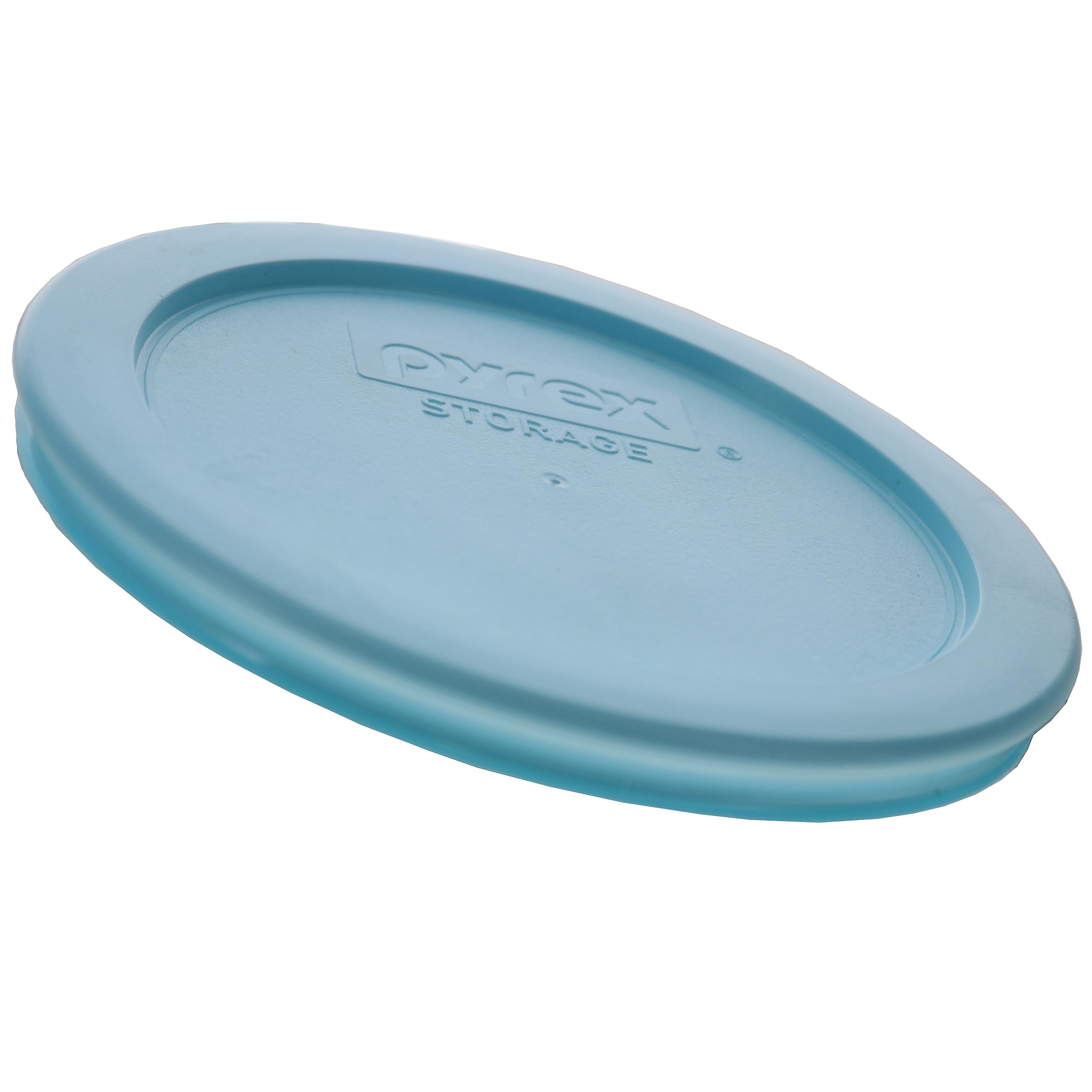Pyrex 7200-Pc 2-Cup Splash Blue Replacement Food Storage Lid - 4-Pack Made In The Usa