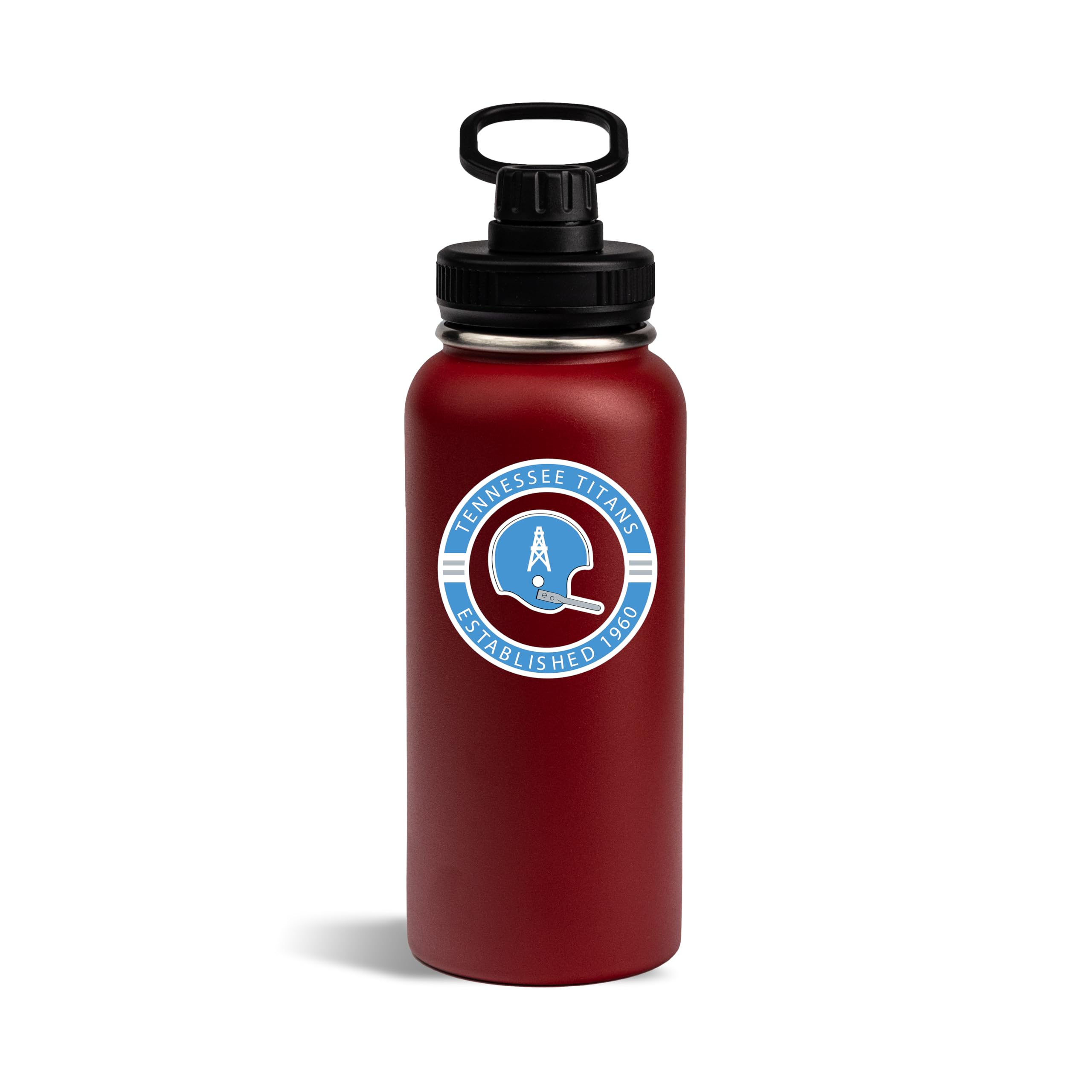 The Memory Company Officially Licensed NFL - Tennessee Titans 32oz Team Logo Water Bottle