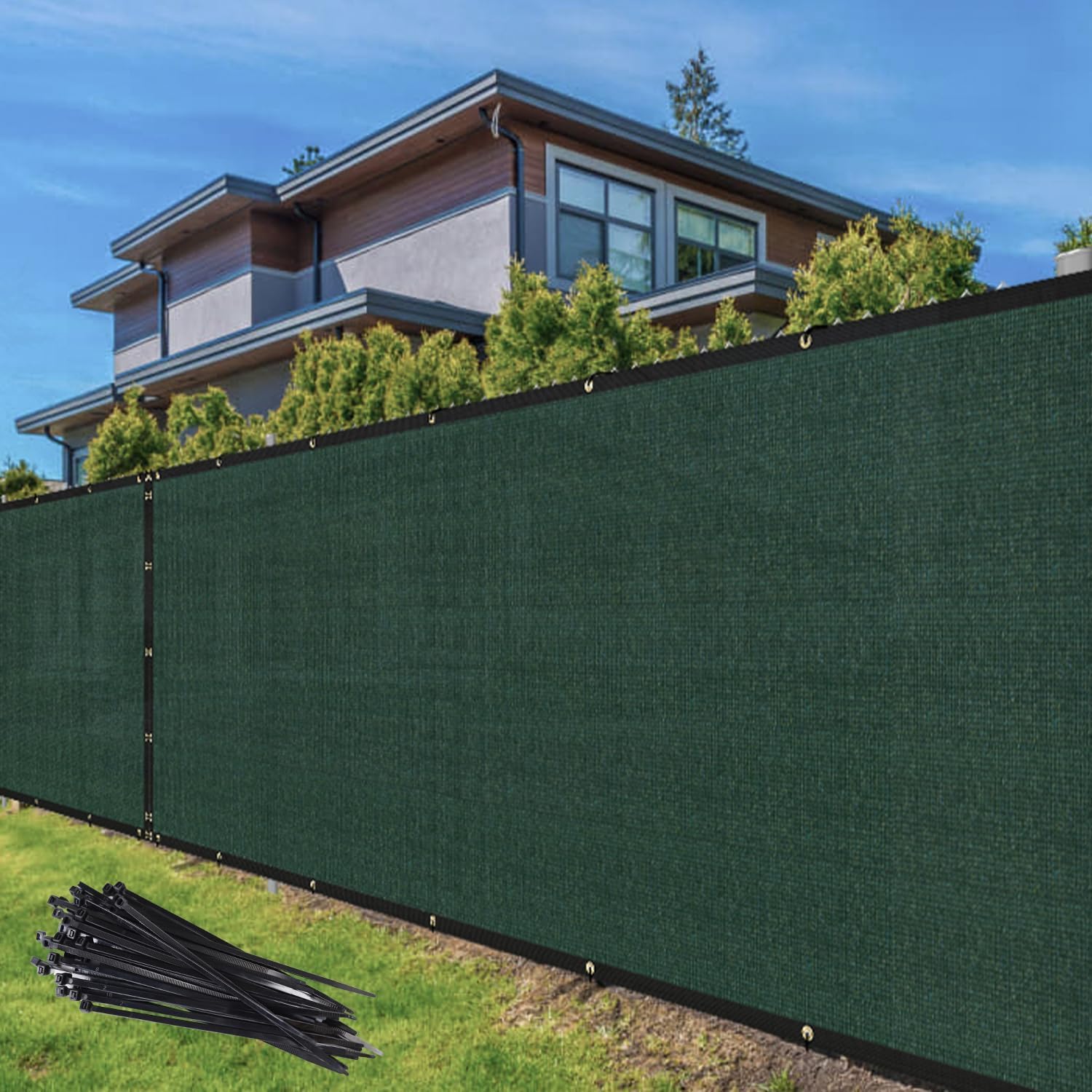 Tang Sunshades Depot Privacy Fence Screen Green 5 X 29 Heavy Duty Commercial Windscreen Residential Fence Netting Fence Cover 15