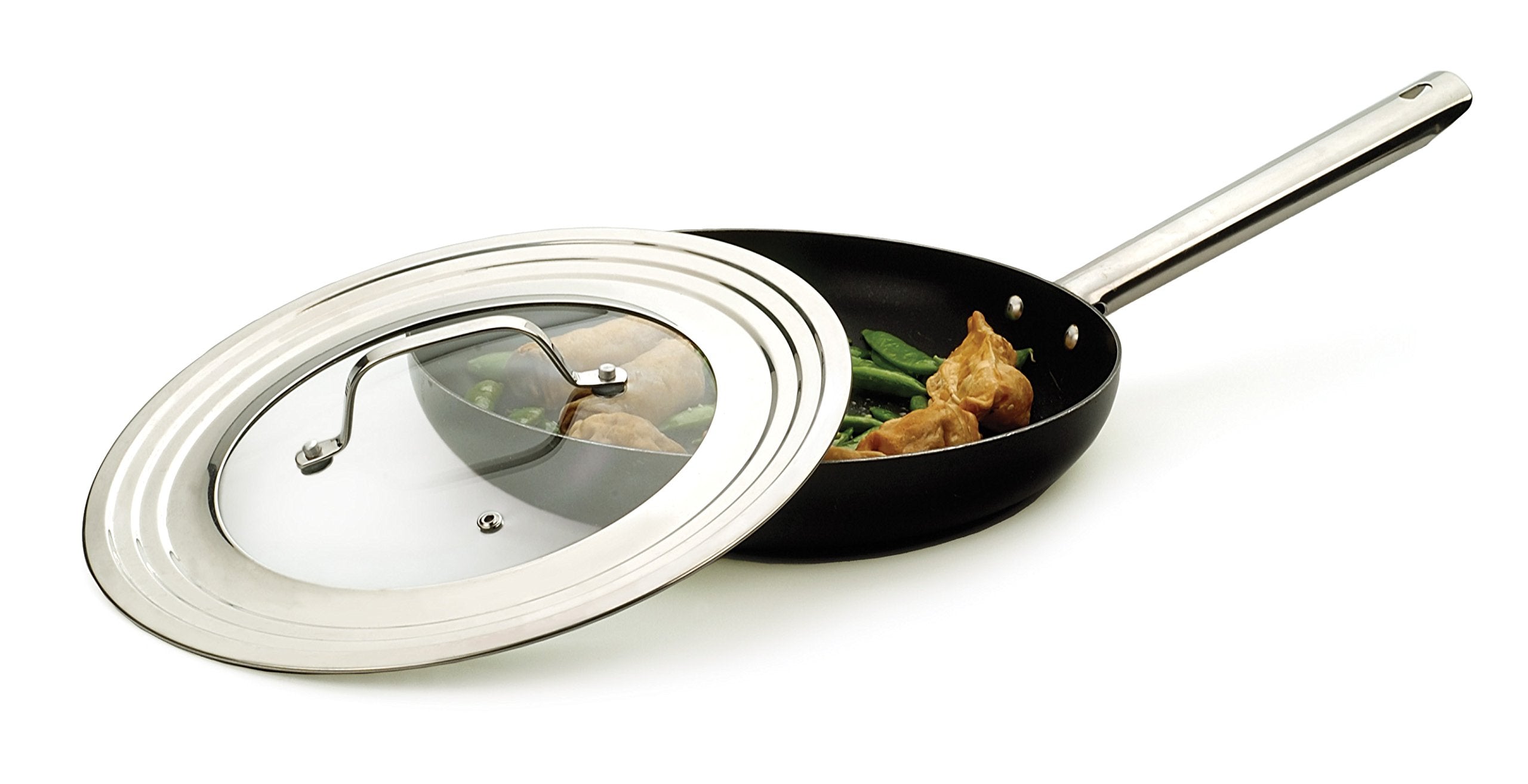 RSVP Universal Lid  - 7-12in W/Glass