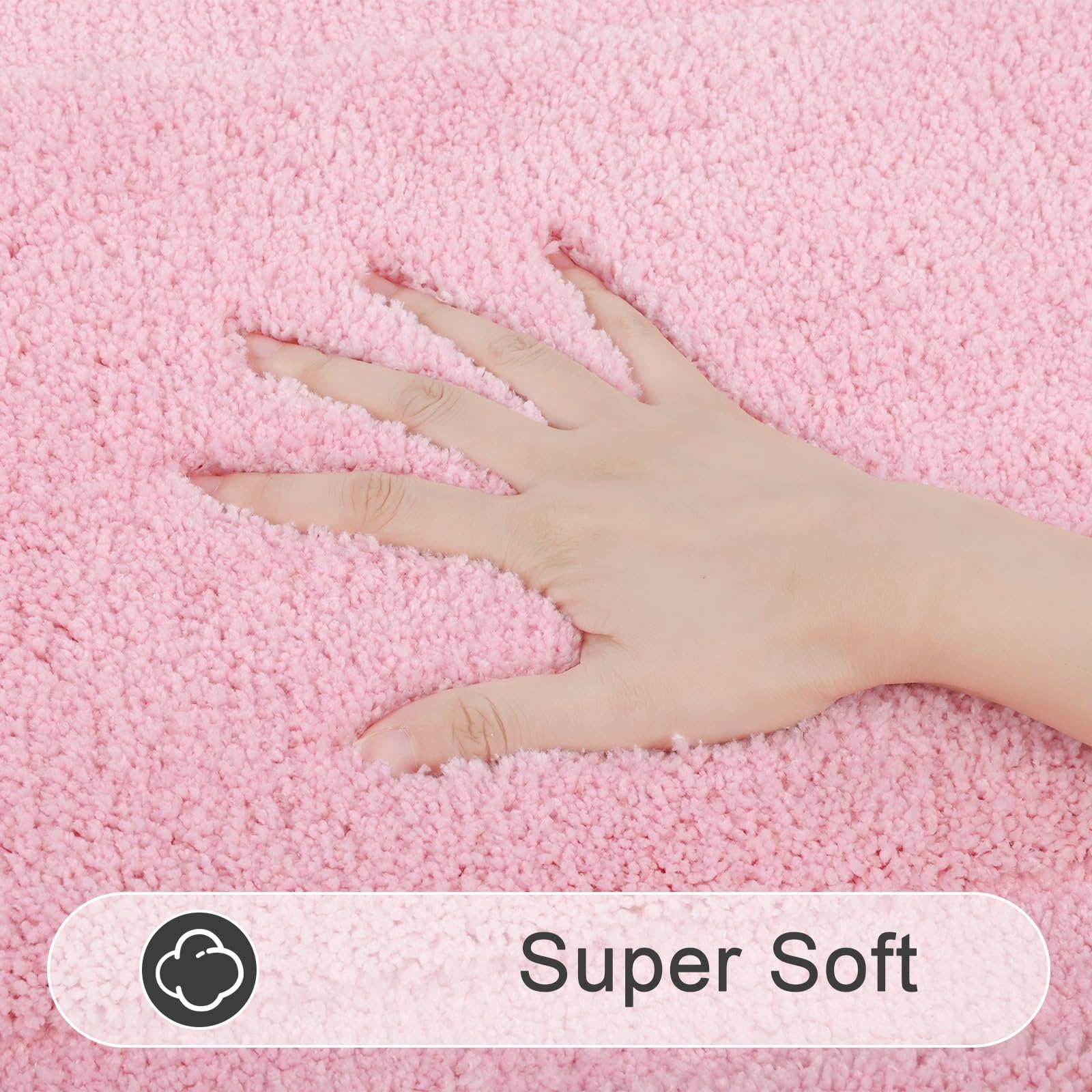 Shacos Super Soft Bathroom Runner Rugs 24 X 60 Inch Microfiber Bath Rug Runner Non Slip Washable Bath Mats Absorbent Bathroom Ma