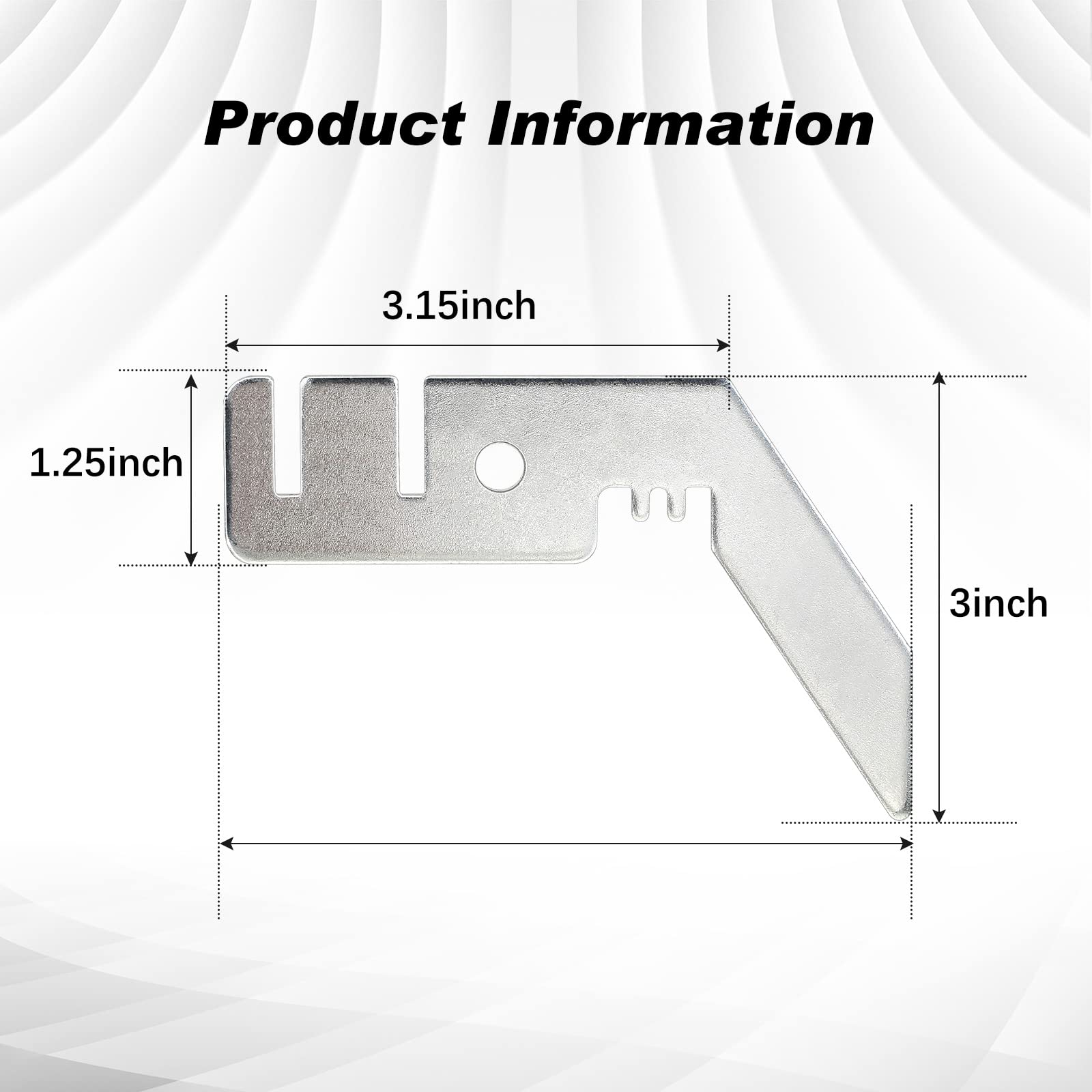 3'' Double Crossbar Hanger Wedding Valance Hanger For Backdrop, Pipe And Drape Backdrop Stand Kit Double Backdrop Stand (4 Pcs)