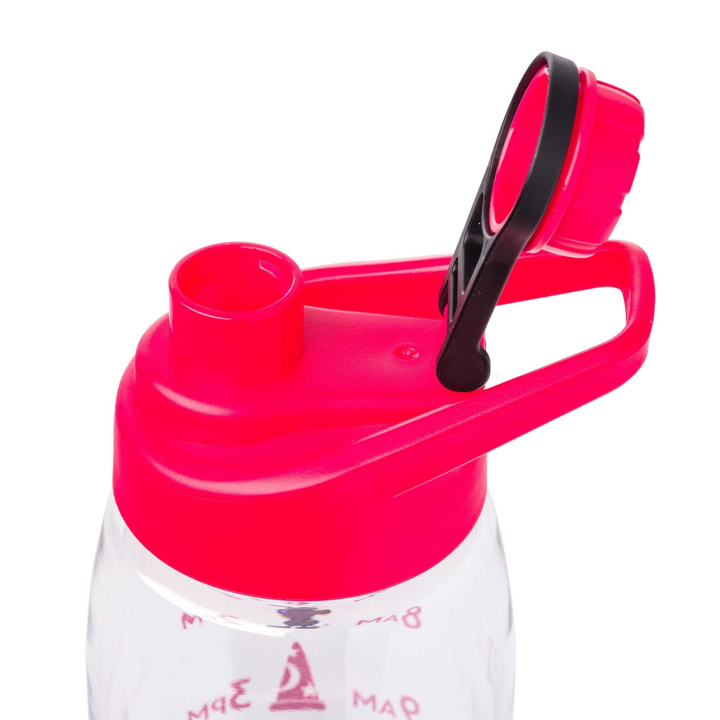 Silver Buffalo Disney 100 Mickey Mouse Hydration Tracker Schedule Water Bottle With Screw-On Lid, 28 Ounces