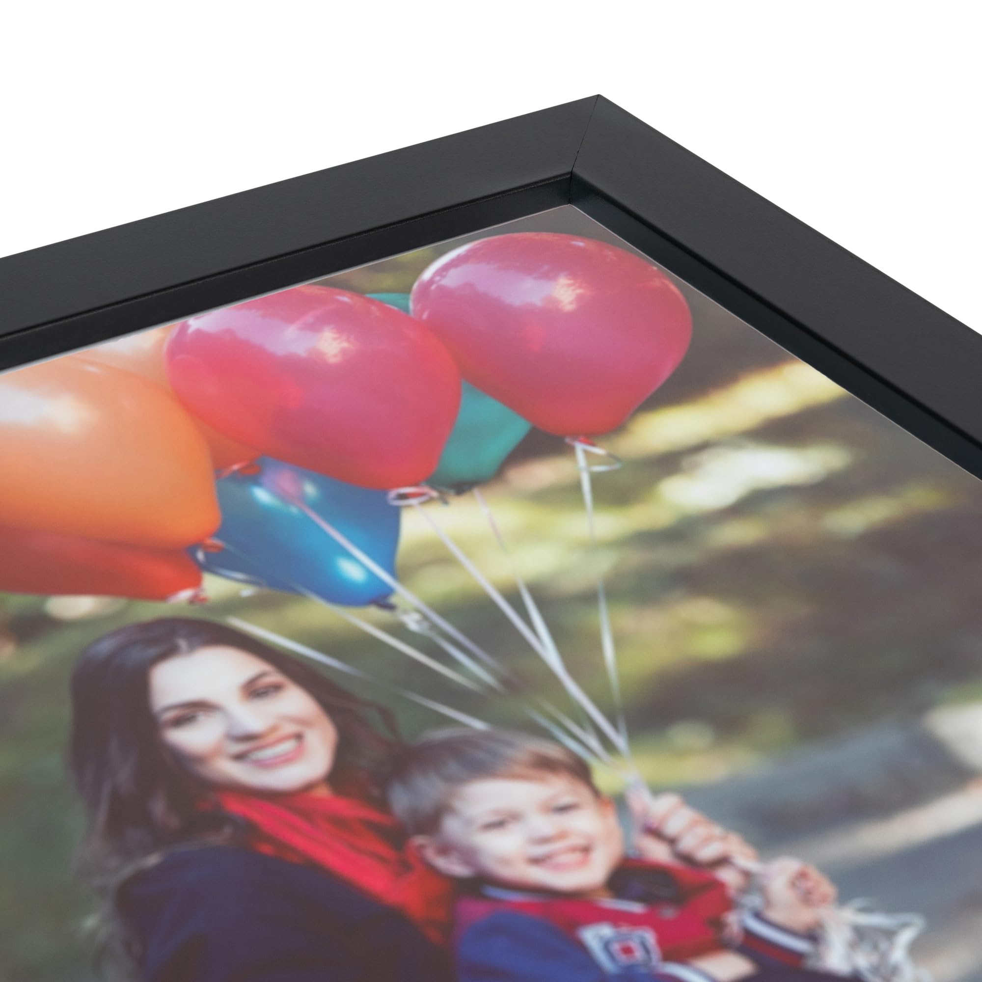 ArtToFrames 13x18 inch Black Picture Frame, 2WOMFRBW72079-13x18