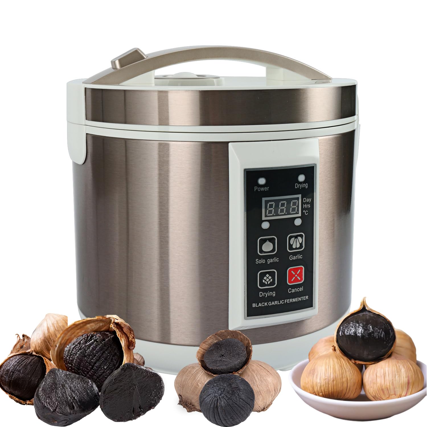 Homend 5L Black Garlic Fermenter Full Automatic Intelligent Control Garlics Maker Multiple Clove Garlic Diy Cooker