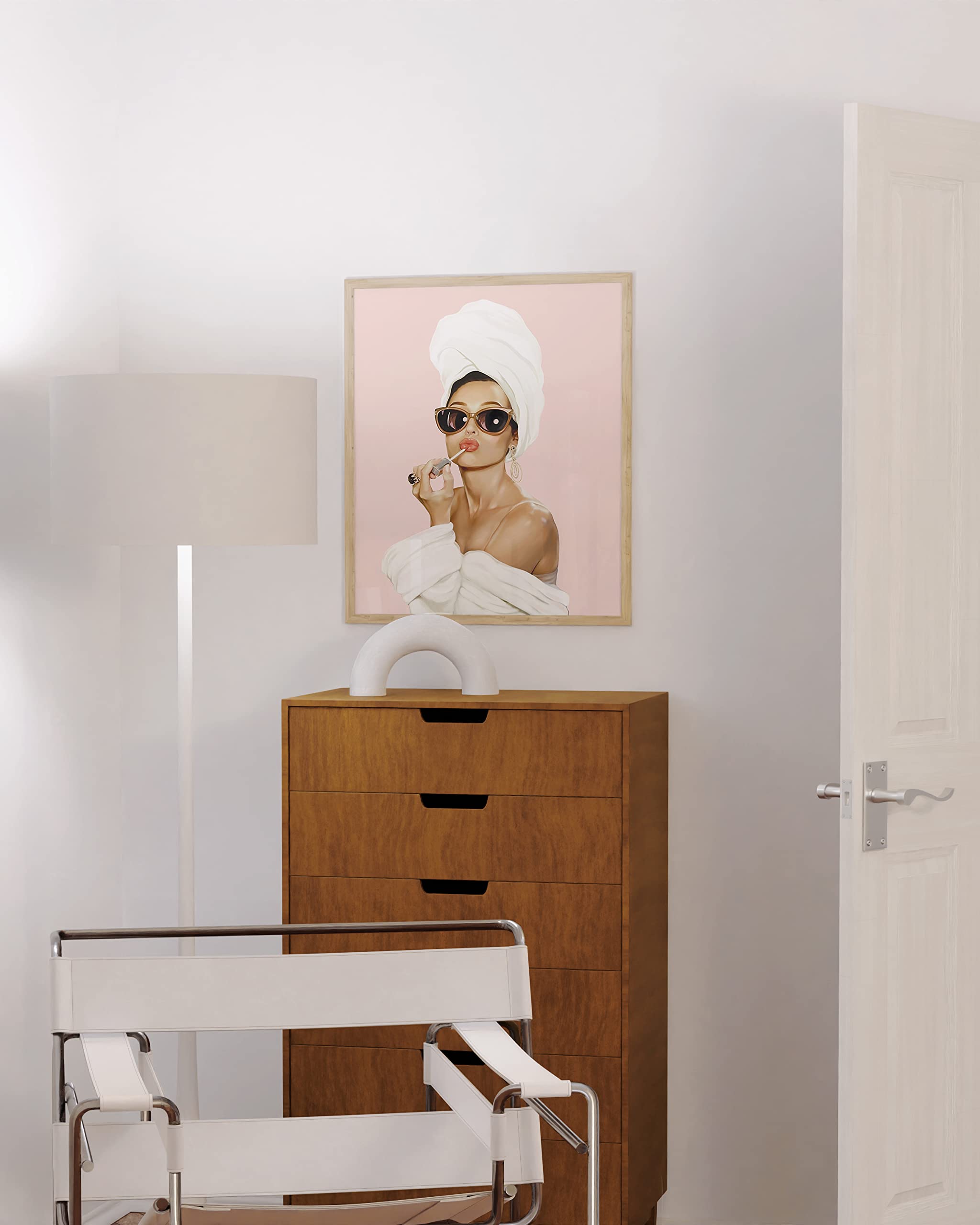 HAUS AND HUES Audrey Hepburn Wall Art Vogue Wall Decor Audrey Hepburn Poster Hollywood Wall Art  Audrey Hepburn Pictures Famous Woman Art Prints Individual (Audrey Hepburn  16x20 Beige Framed)
