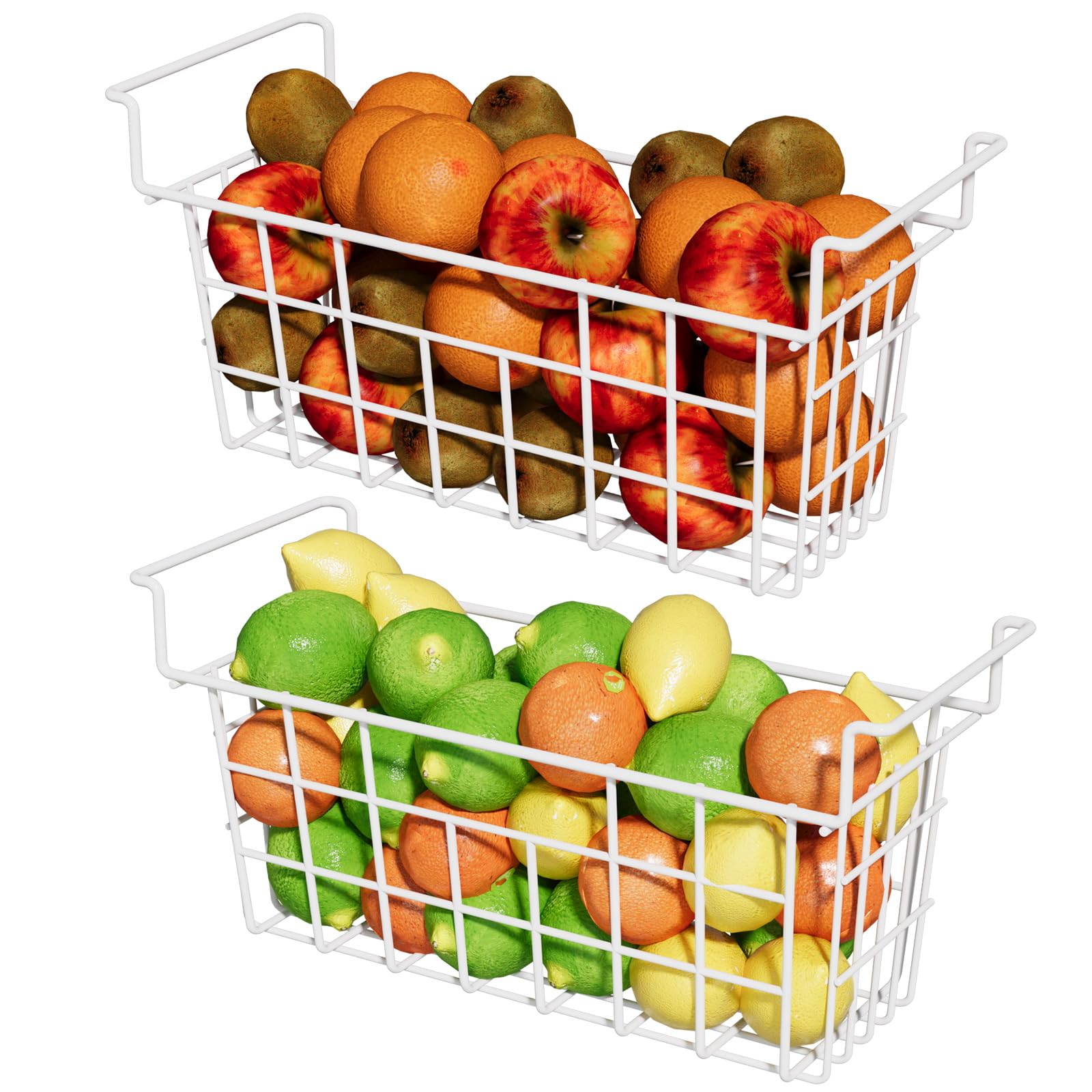 DPZM 17.5 inch Chest Freezer Organizer Bins, 2Pack