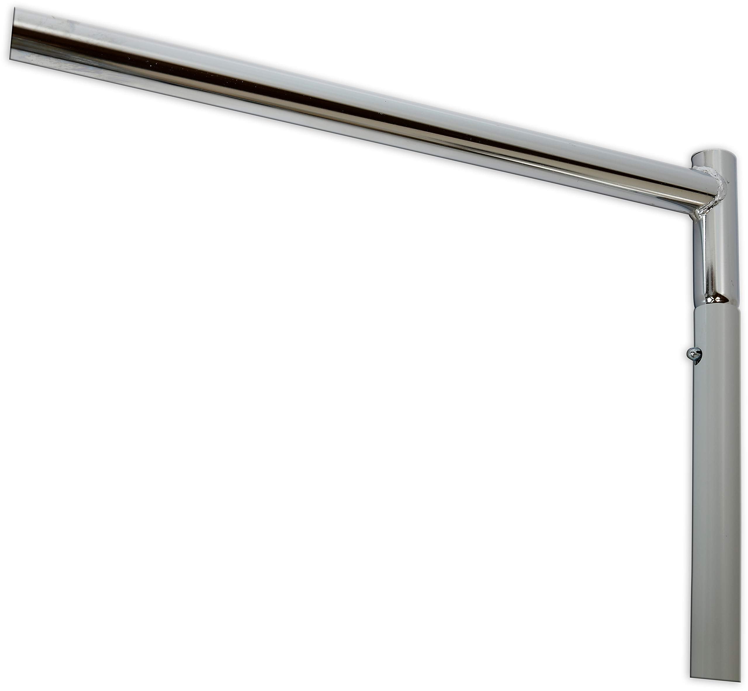 Simple Houseware Industrial Grade Z-Base Garment Rack, 400Lb Load With 62In Extra Long Bar