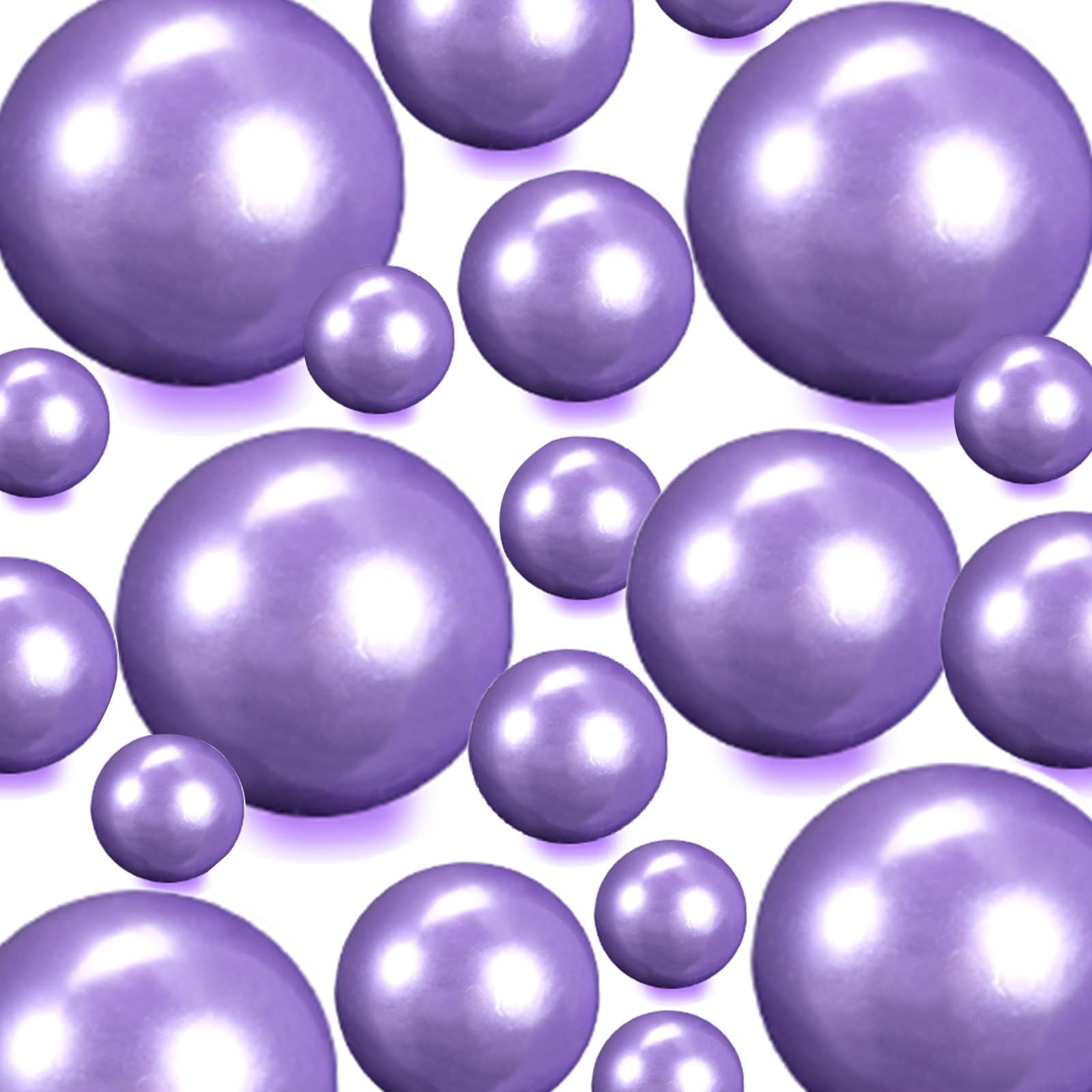 120Pieces Floating NO Hole Pearls Beads for Vases and 500 PCS for Floating,for Centerpiece,Home Decor,Party Table Wedding,Makeup