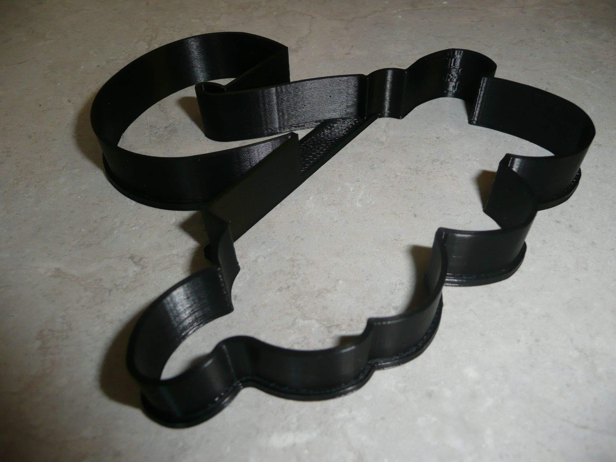 Fancy Number Two 2 With Word Outline Birthday Anniversary Cookie Cutter Made In Usa Pr3002