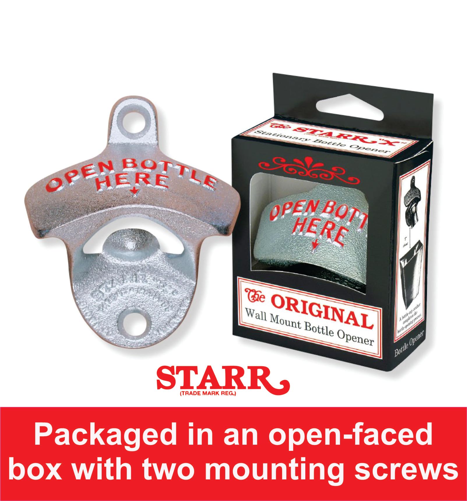 Polished Stainless Steel Wall Mount Bottle Opener