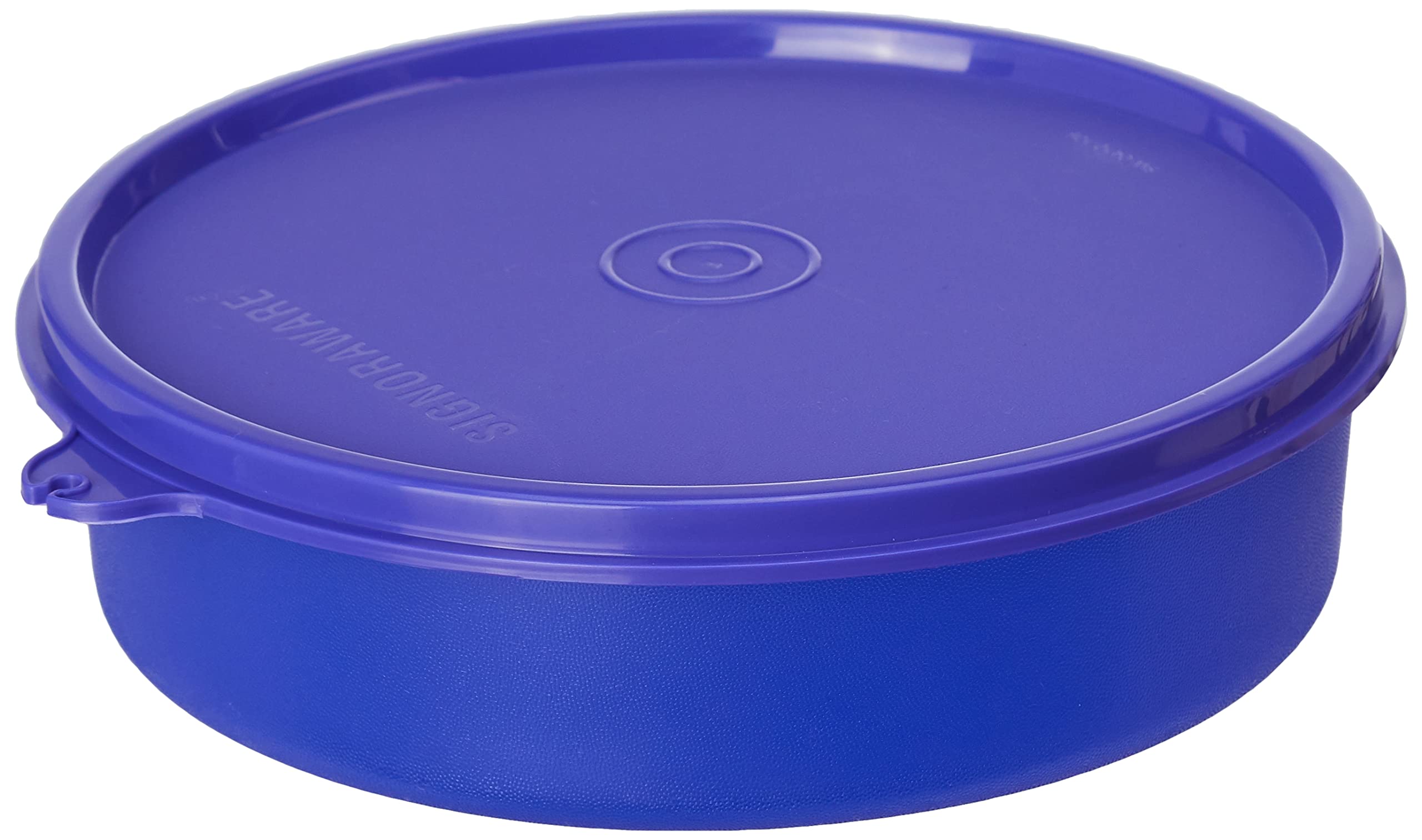 Signoraware New Classic Small Round Container, 550Ml, Violet