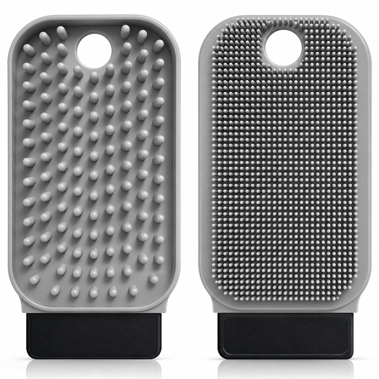 Vegetable Brush and Potato Scrubber, Deep Clean Potato Eyes, Root Vegetables and Fruits, Bendable Kitchen Cleaning Brush, 2in1