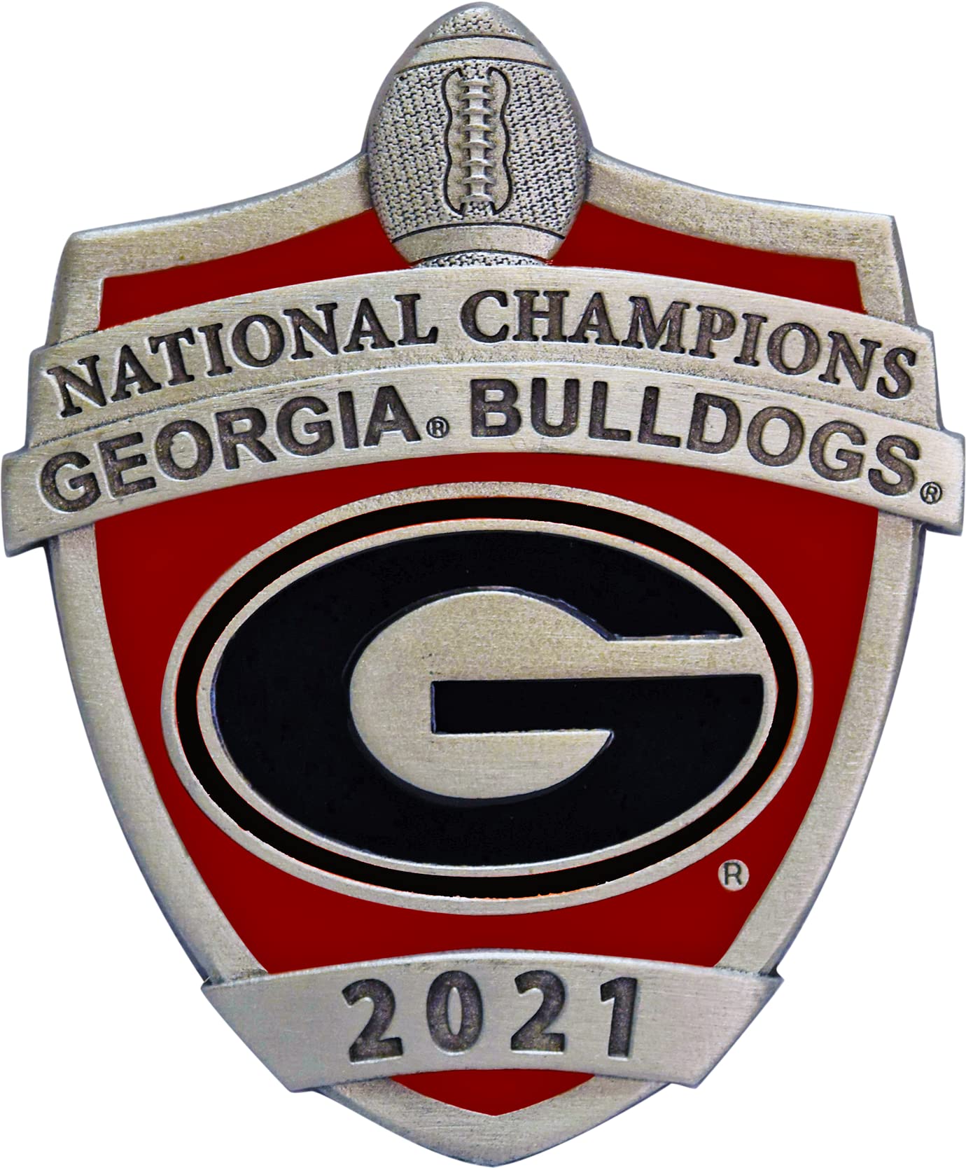 Heritage Pewter Georgia Bulldogs 2021-2022 National Champions 15 Oz. Tumbler - Black | Durable Thermal Travel Mug For Coffee | I