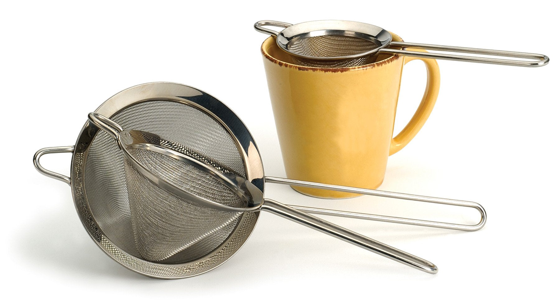RSVP Intl Mesh Strainer 3.5In