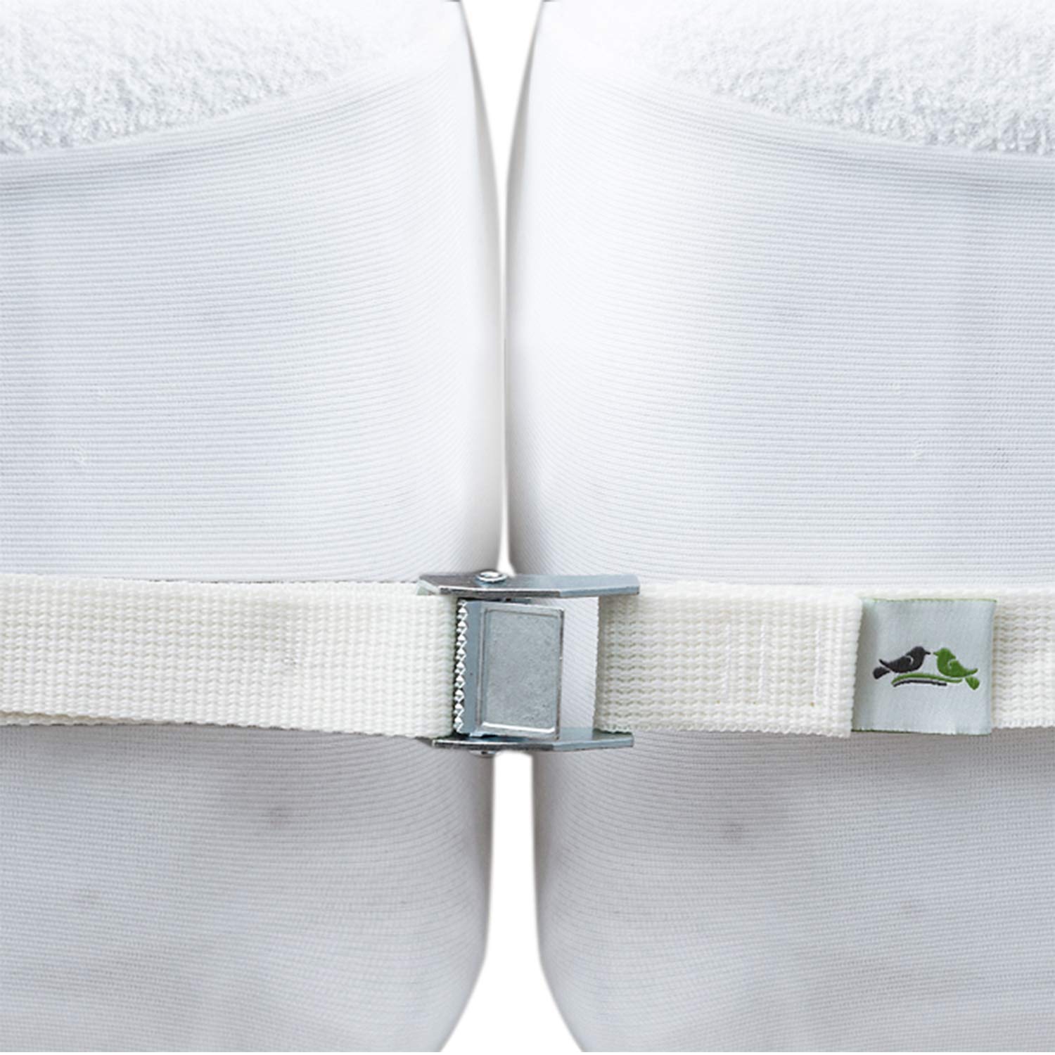 Insieme Strap For Twin Beds, 33 Ft Long Twin To King Bed Converter/Mattress Joining Strap With Adjustable Metal Buckle. Use To C