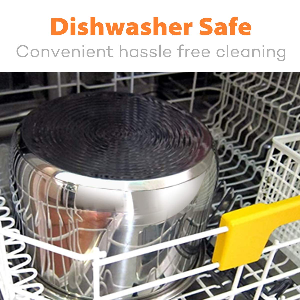 SICHEER Stainless Steel Inner Pot Replacement for Ninja Foodi 5 Quart - Silver Accessory
