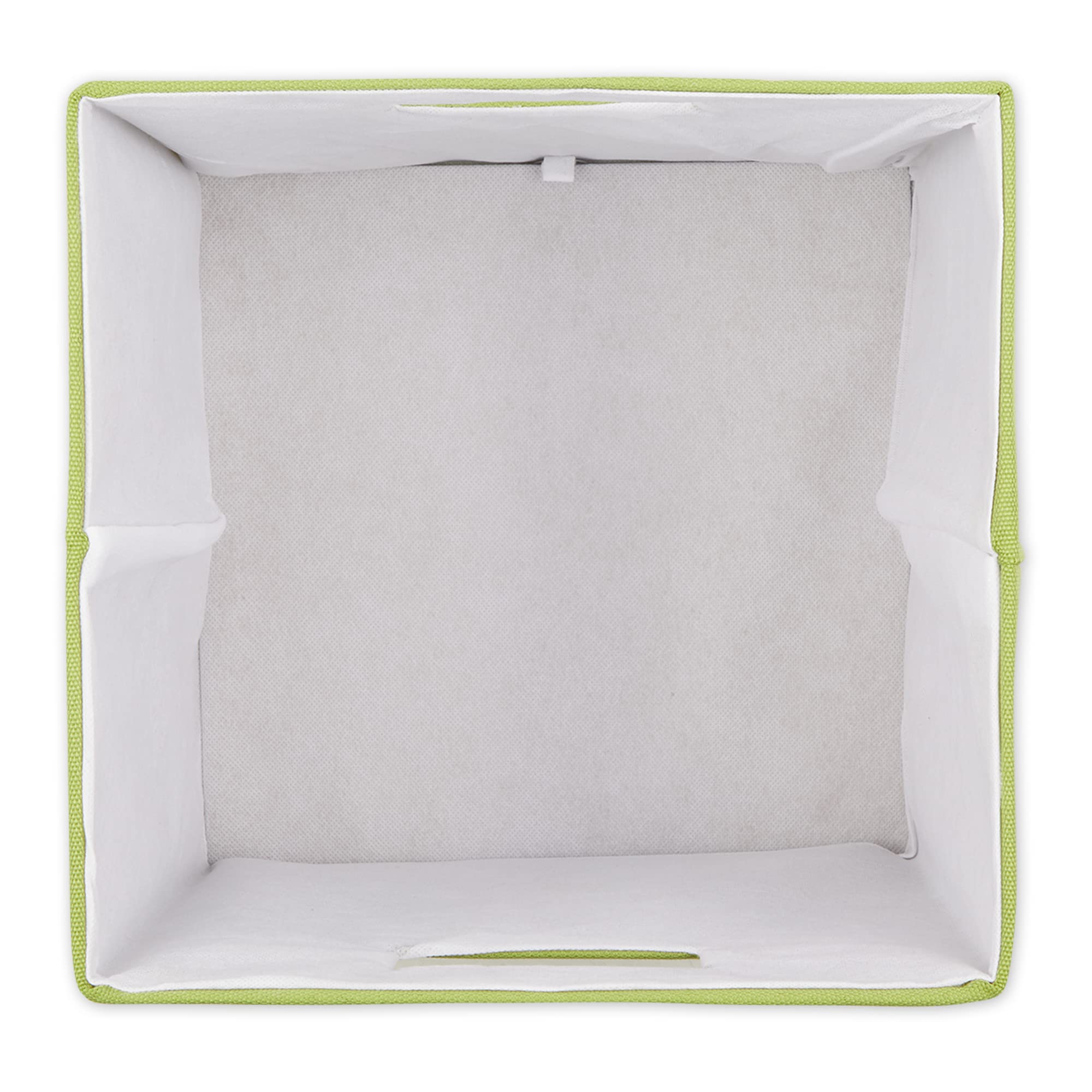 POLYESTER CUBE SOLID AVOCADO SQUARE 11x11x11