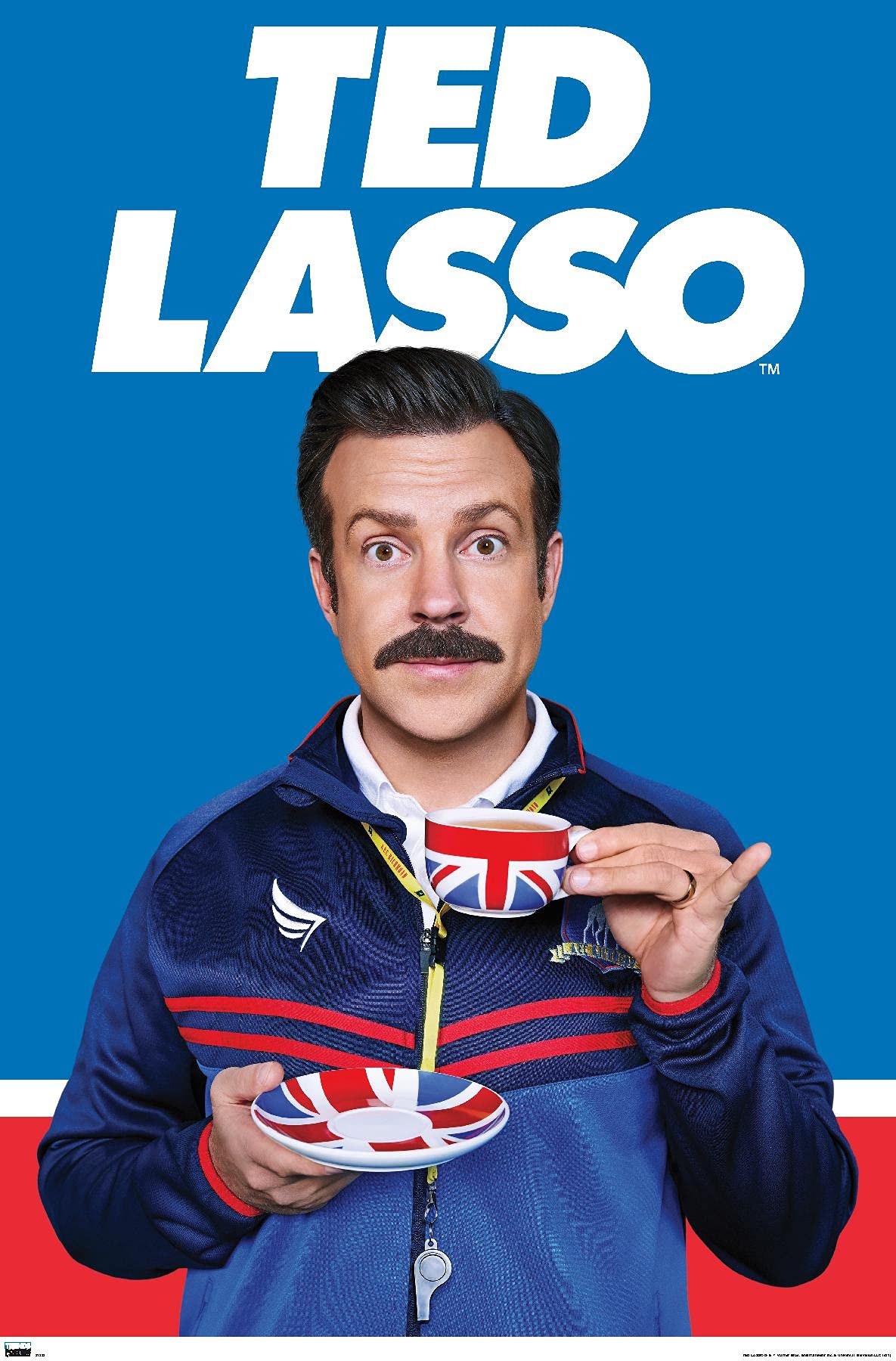 Trends International Ted Lasso - Tea Wall Poster, 14.72'' X 22.37'', Premium Unframed Version
