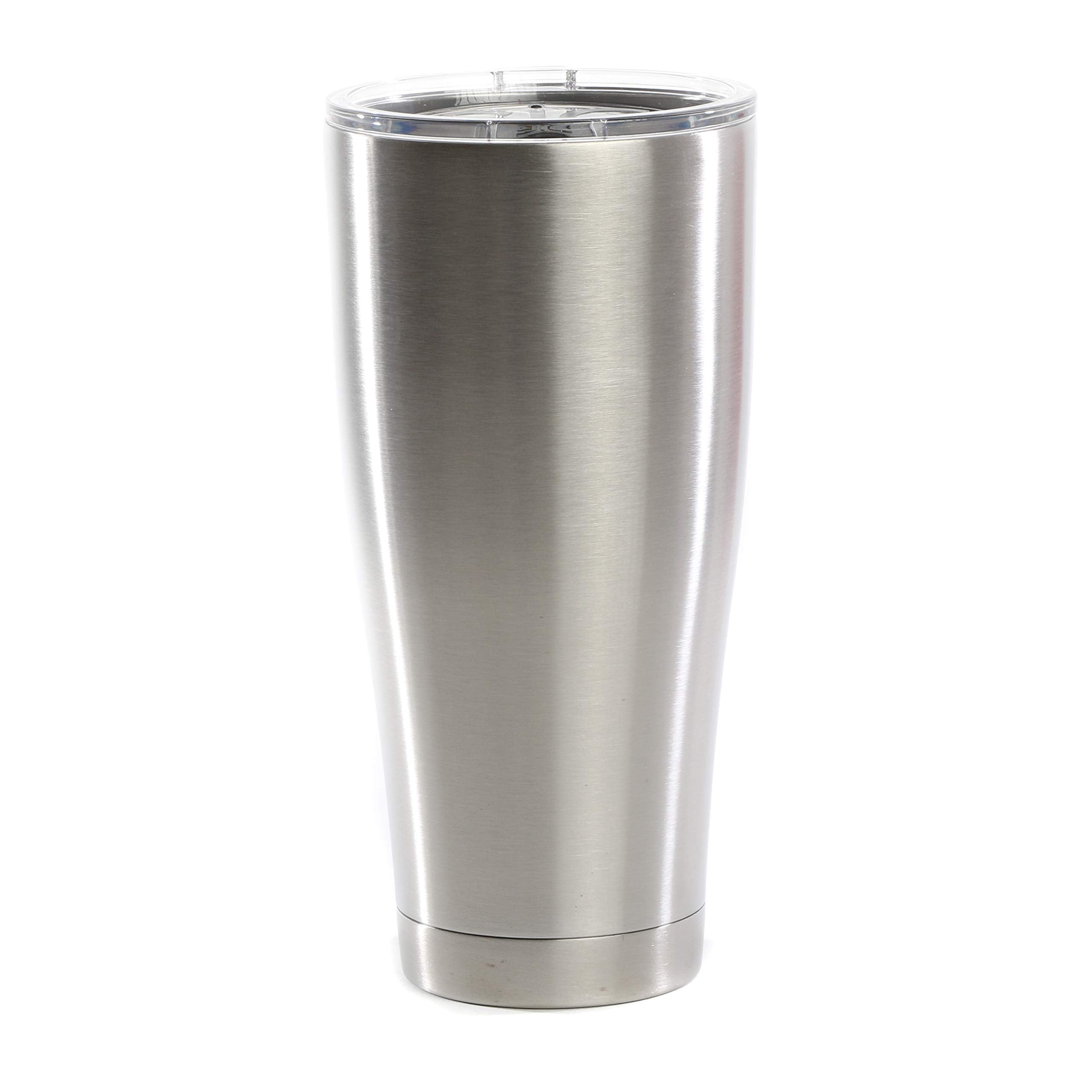 Seriously Ice Cold Sic 30Oz Insulated Travel Tumbler Mug, Premium Double Wall Stainless Steel, Leak Proof Bpa Free Lid (Stainles