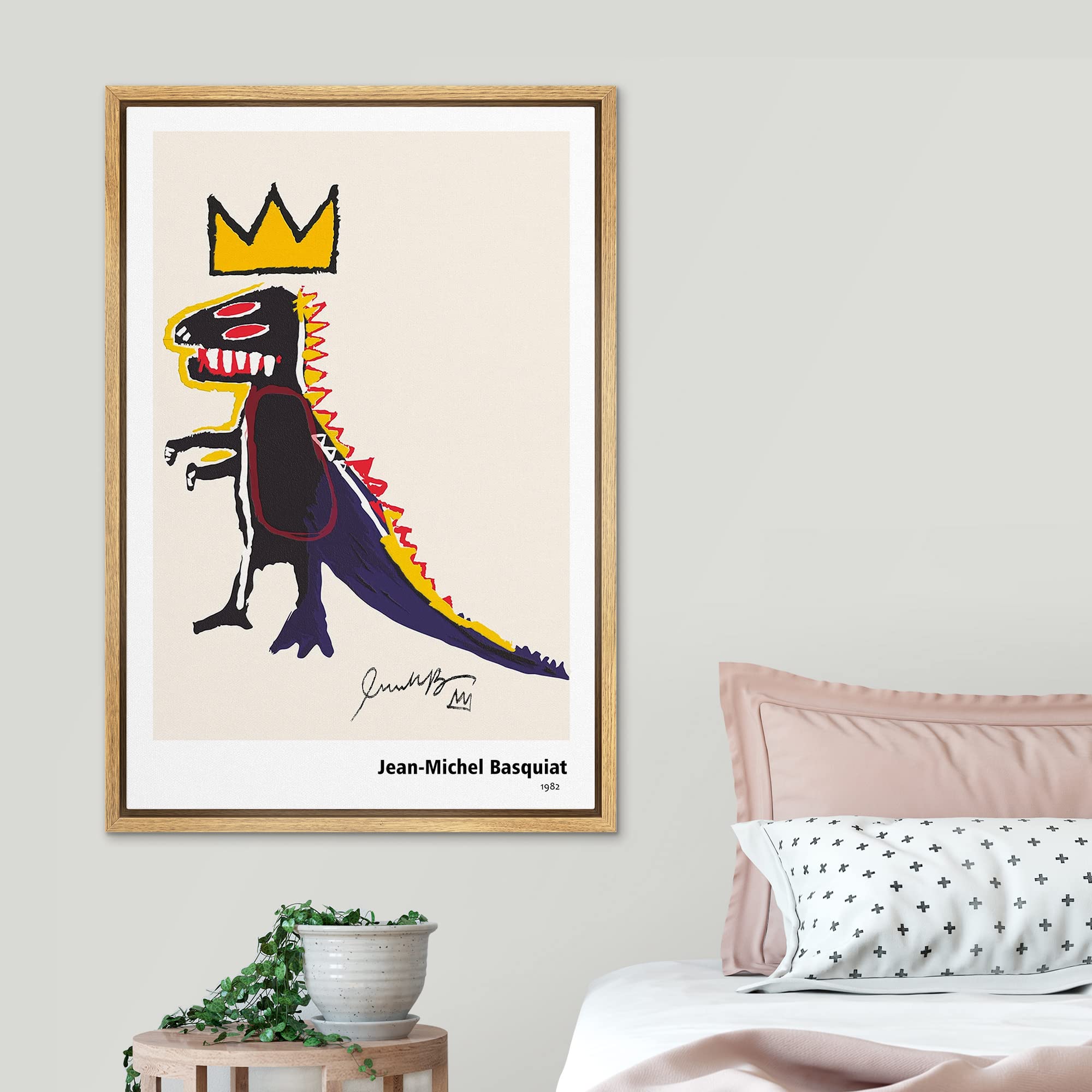 Signleader Framed Canvas Print Wall Art Animals Fantasy Illustrations Fine Art Rustic Scenic Relax/Calm Colorful For Living Room