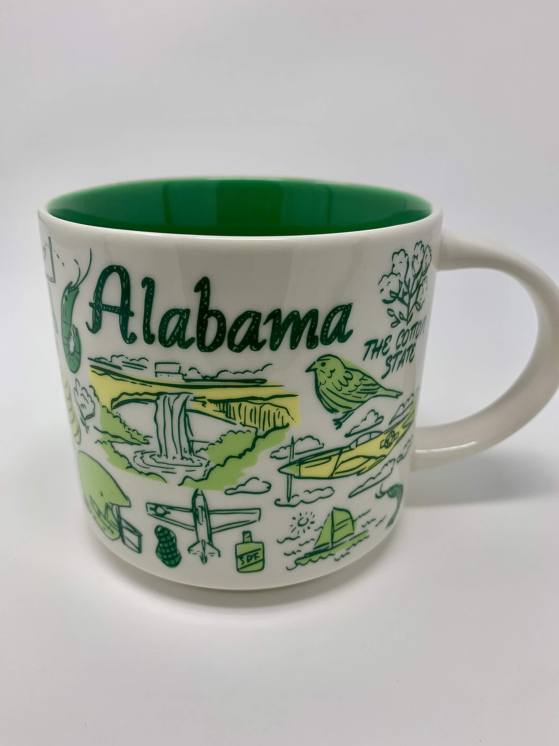 Starbucks 2018 ALABAMA Been There Series Across The Globe Collection Ceramic Coffee Mug