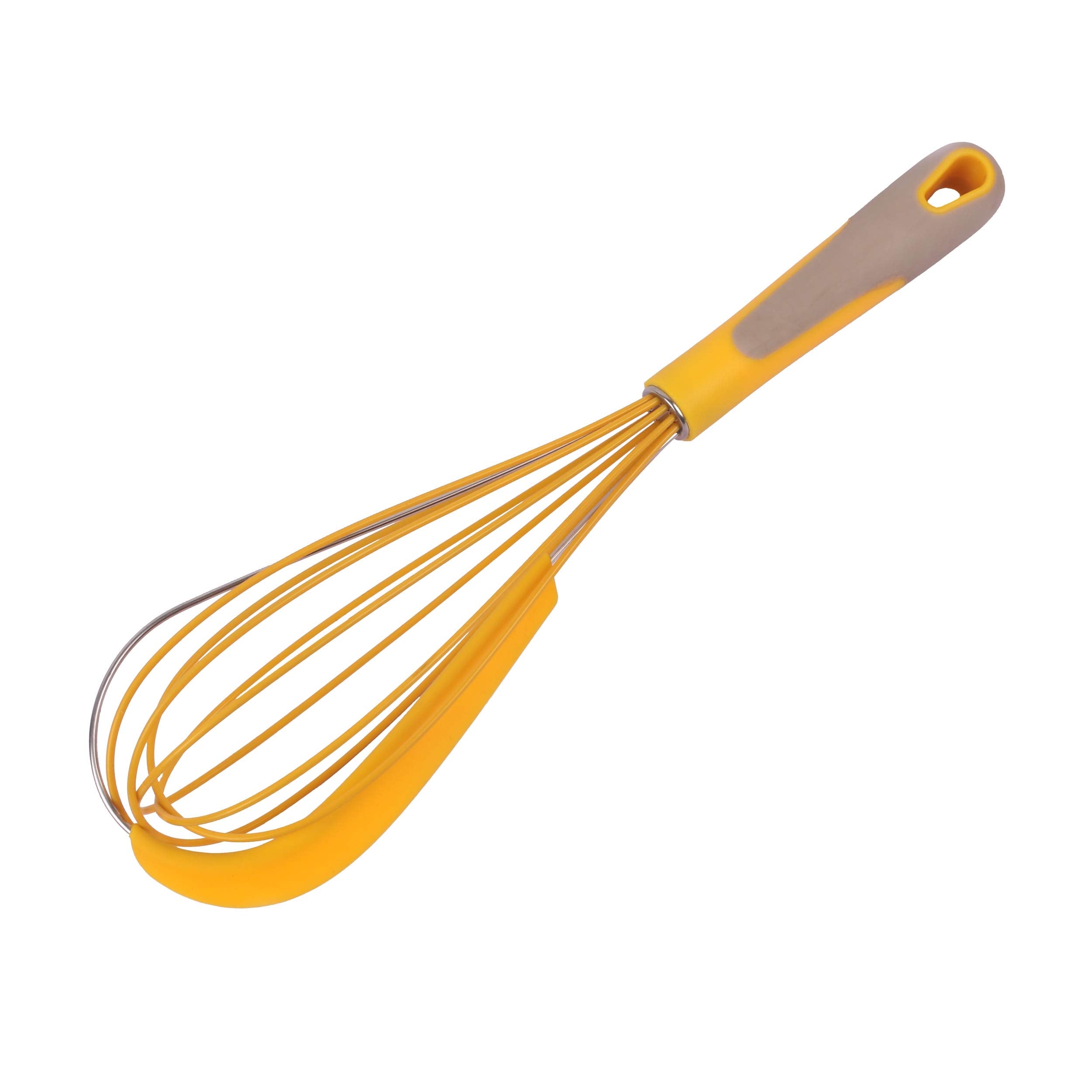 Classy Touch Hand Blender Mixer Froth Whisker Latte Maker For Milk Coffee Egg Beater Juice,32 Cm (Yellow)