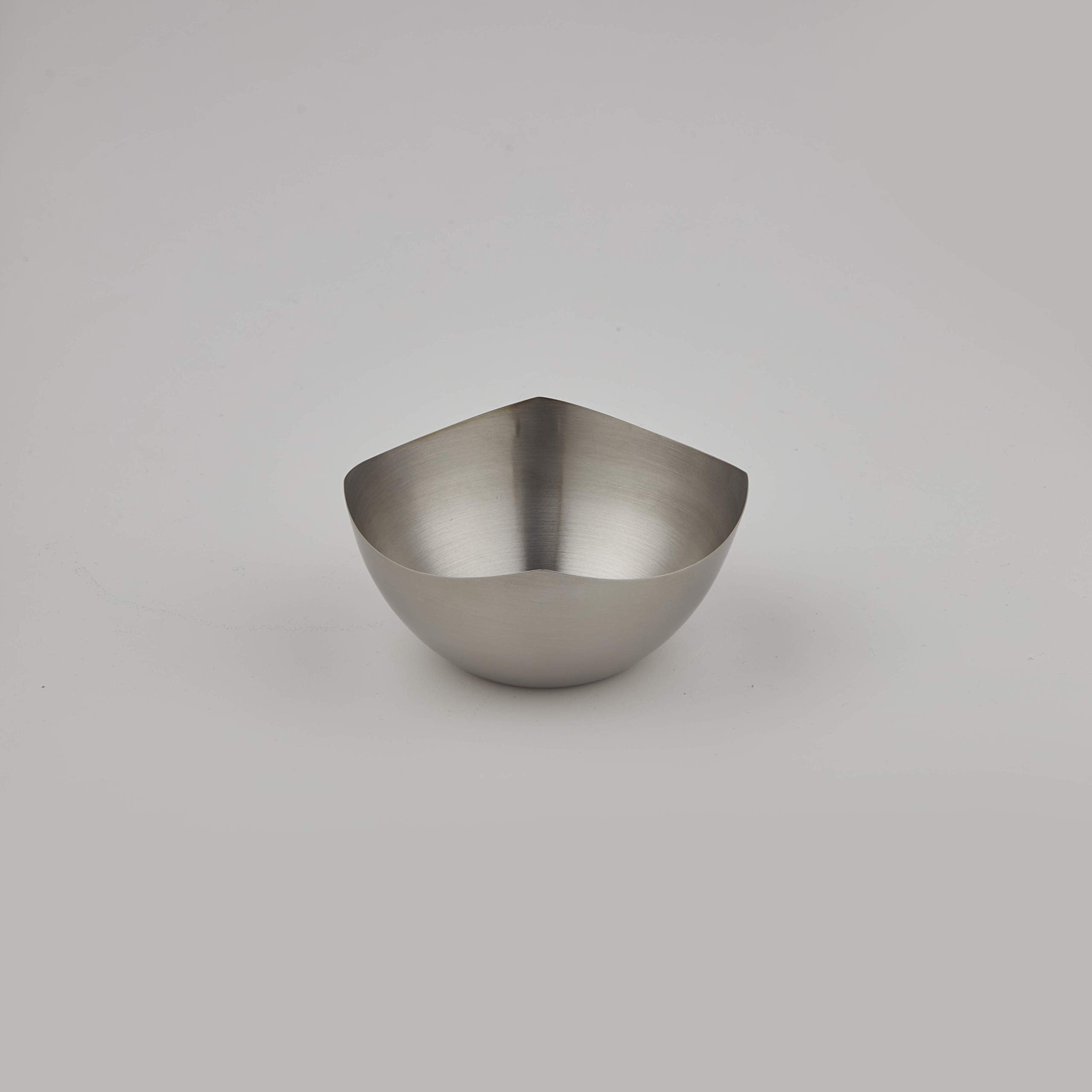 American Metalcraft Sb400 Squound Snack Bowl, Satin Stainless Steel, 5 1/2-Ounces