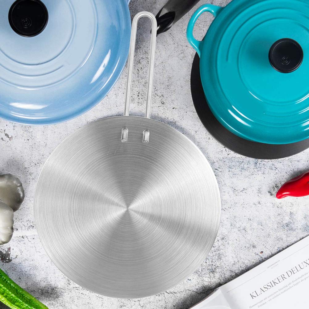 Simlug Household Heat Diffuser Plate Induction Adapter Gas Electric Cookers 20/22/24Cm(20Cm)