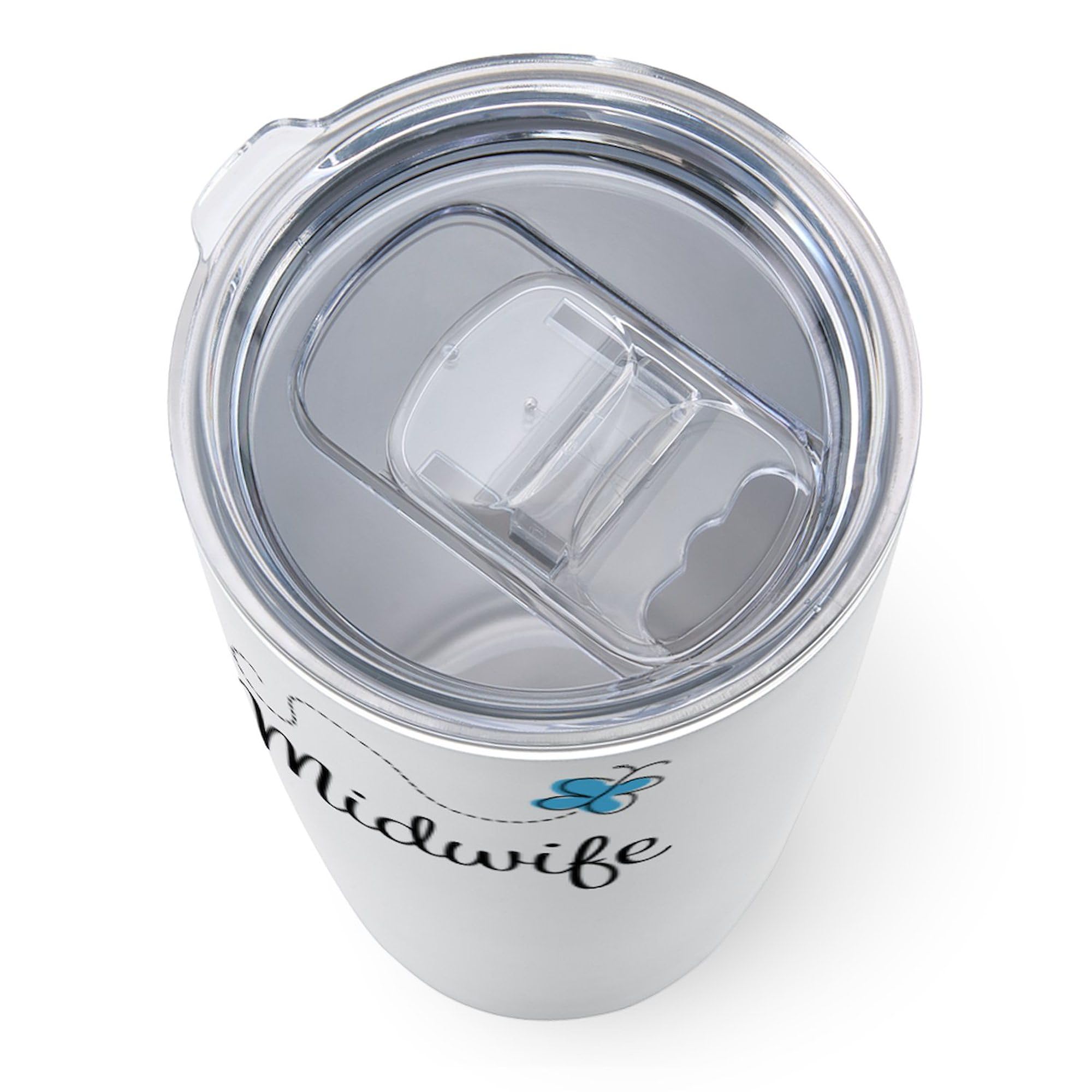 Cafepress Cute Midwife Stainless Steel Travel Mug 20 Oz. Insulated Stainless Steel Coffee Tumbler
