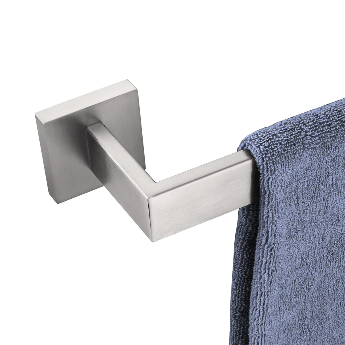 Kokosiri 20-Inch Single Towel Bar, Bathroom Kitchen Towel Holder, Wall Mounted Sus304 Stainless Steel Towel Rack, Brushed Nickel