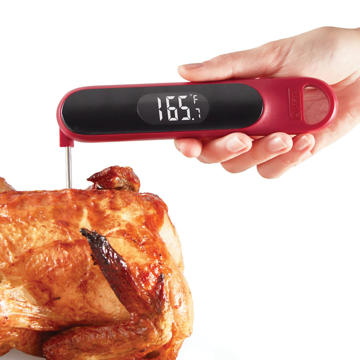 Dash Precision Quick-Read Meat Thermometer - Waterproof Kitchen And Outdoor Food Cooking Thermometer With Digital Lcd Display -