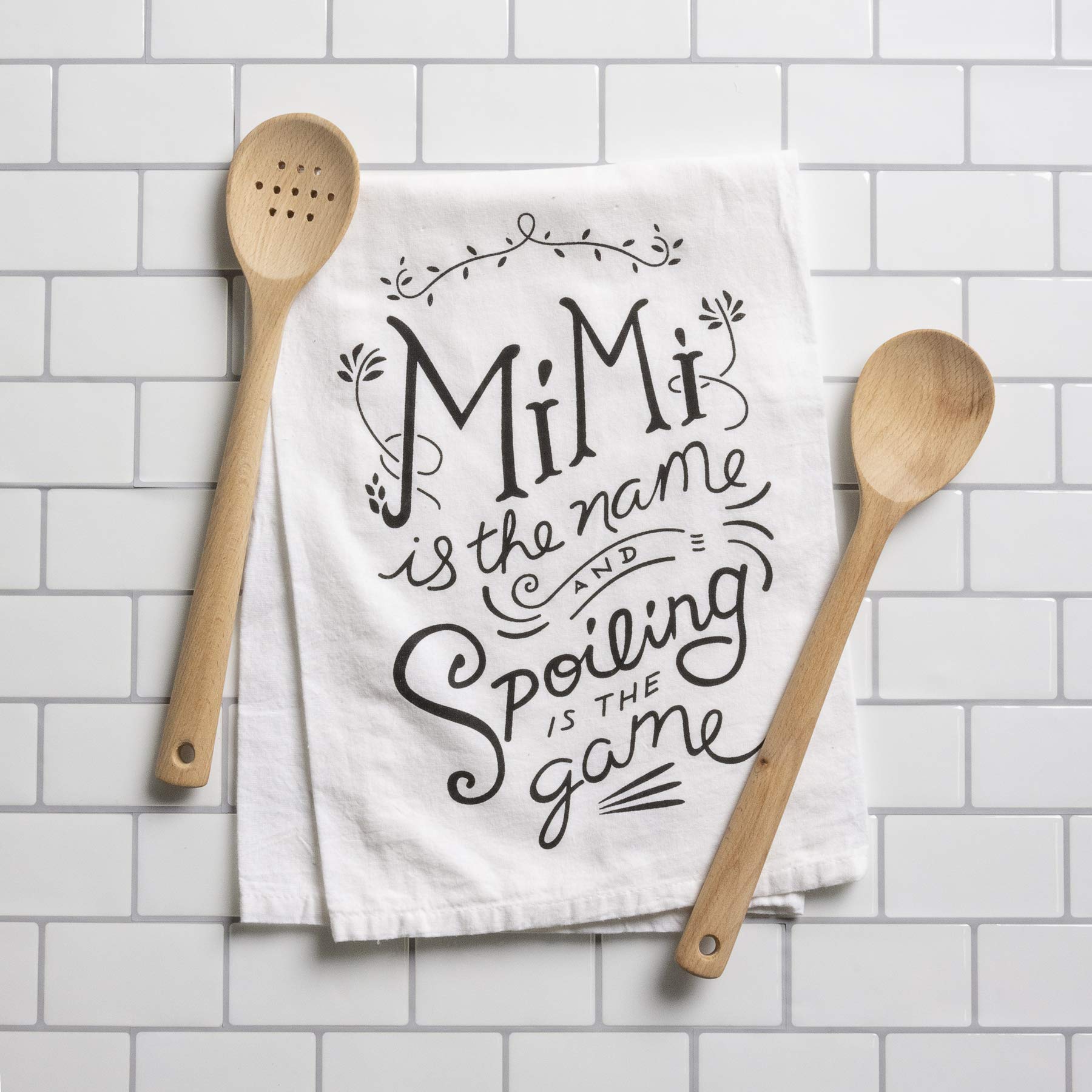 Primitives by Kathy Boho Cotton Kitchen Towel Set - Funny Sayings  Housewarming Gift  Fall Decor  28''x28''