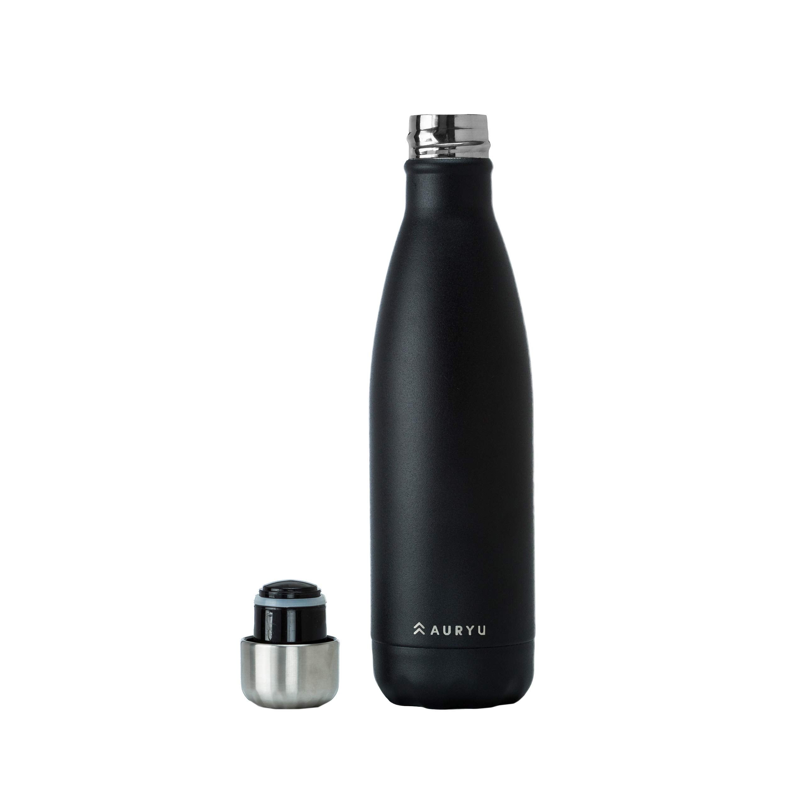 Auryu Make A Difference In The World, Buy Our Best In Class Insulated Water Bottle, Keeps Your Drinks Cold For Up To 24 Hours An